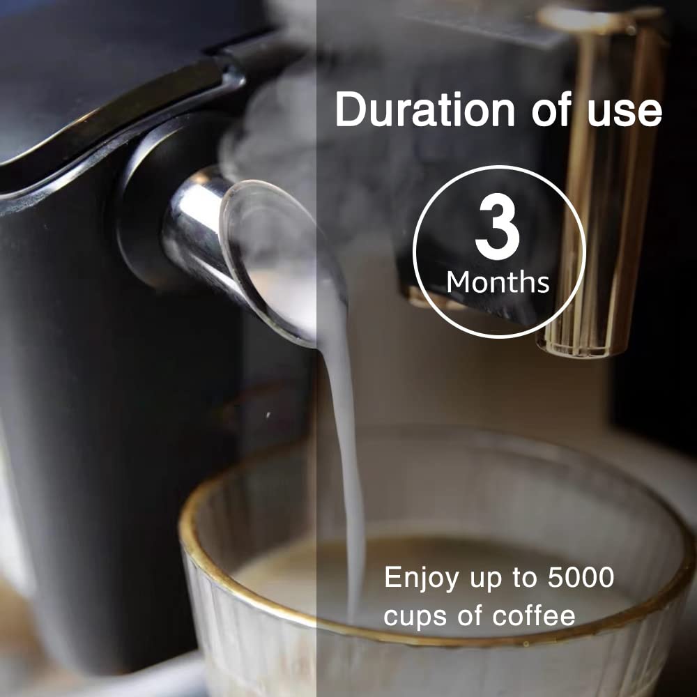 4 Pack Coffee Machines Filter Compatible with Philips Saeco AquaClean CA6903, Aqua Clean Water Filter for Fully Automatic Dedicated Anti-Lime Scale