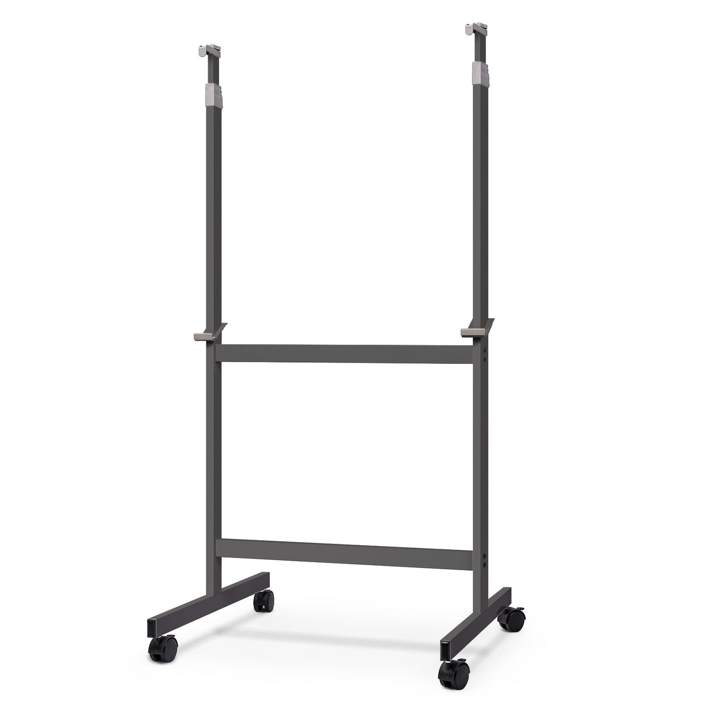 Maxtek Mobile Whiteboard Stand with Wheels, Height Adjustable No Drill Needed Dry Erase Board Easel Stand for Classroom, Office, Home & School, Whiteboard Stand Only（Black）