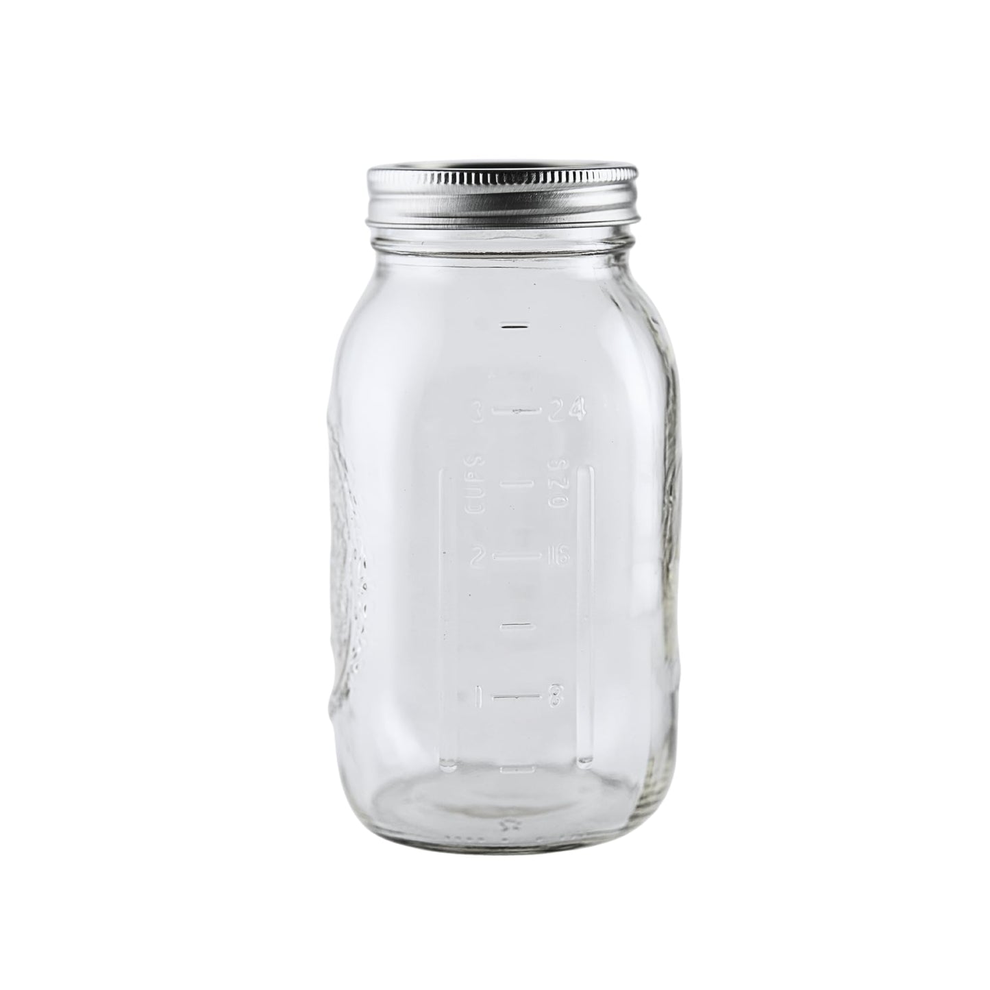 Ball - 16oz Regular Mouth Jars with Lids & Bands 12 Pack Jars, Large Glass Mason Jar for Food Storage with airtight Lid, 0.125 Gallon Glass Jar with Lid and Bands, Set of 12