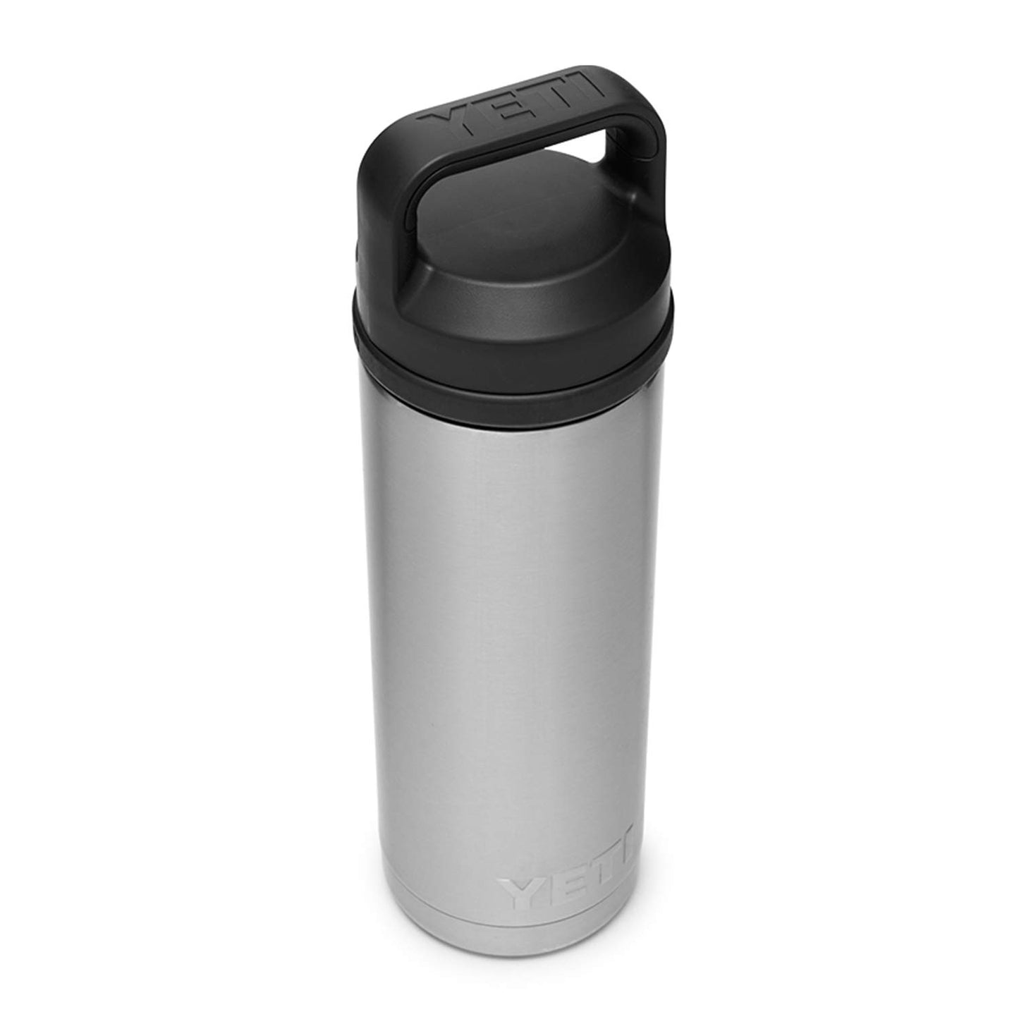 YETI Rambler 18 oz Bottle, Leakproof, Vacuum Insulated, Stainless Steel with Chug Cap, Stainless