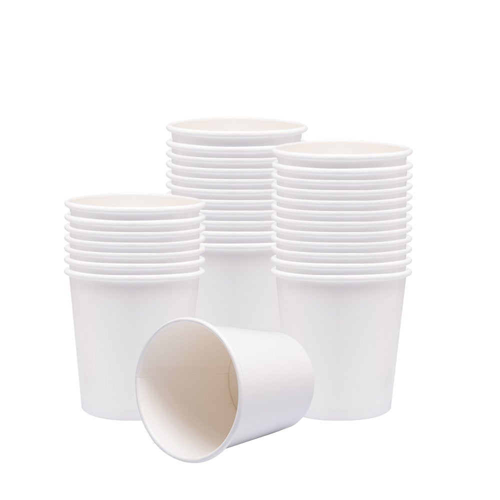 Belinlen 40 Count (16 oz) One - Pint Frozen Dessert Containers with Lids Ice Cream Cups with Lids