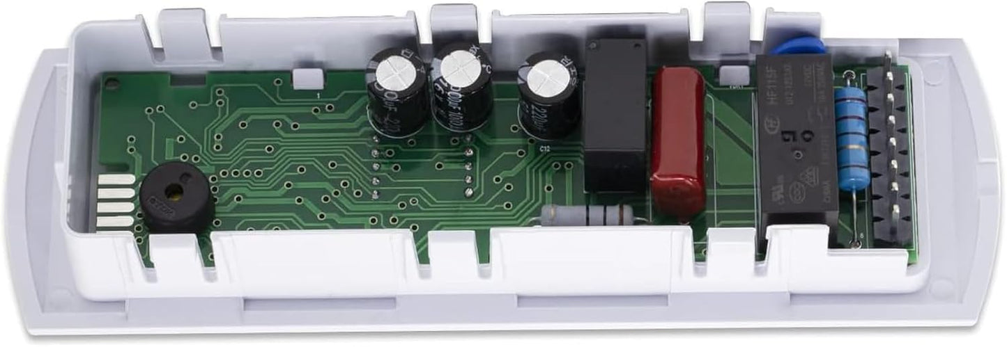 Upgraded 297370600 WR55X11084Freezer User Control/Display Board Assembly fit for Frigidaire, Crosley Freezer -Replaces 297241800, 297370602,Replaces 297370604, 297241802, 297345502