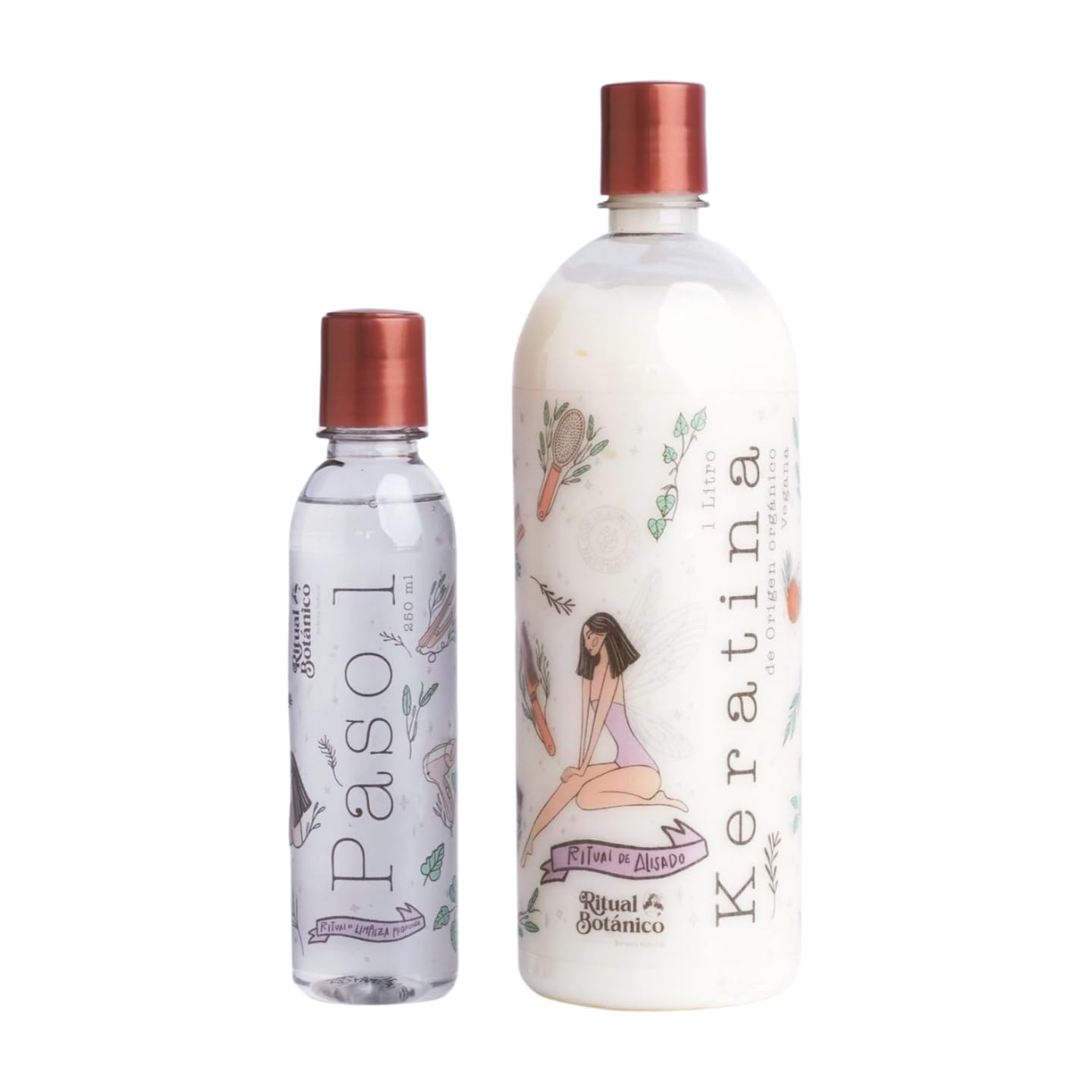 MAIKE AMOUR Keratina Organica 1 LITRO - 12 Aceites Naturales and Aminoacids for shine, softness and nutrition. | Organic Keratin WITHOUT Formol WITHOUT Amoniaco | Keratin to straighten hair.