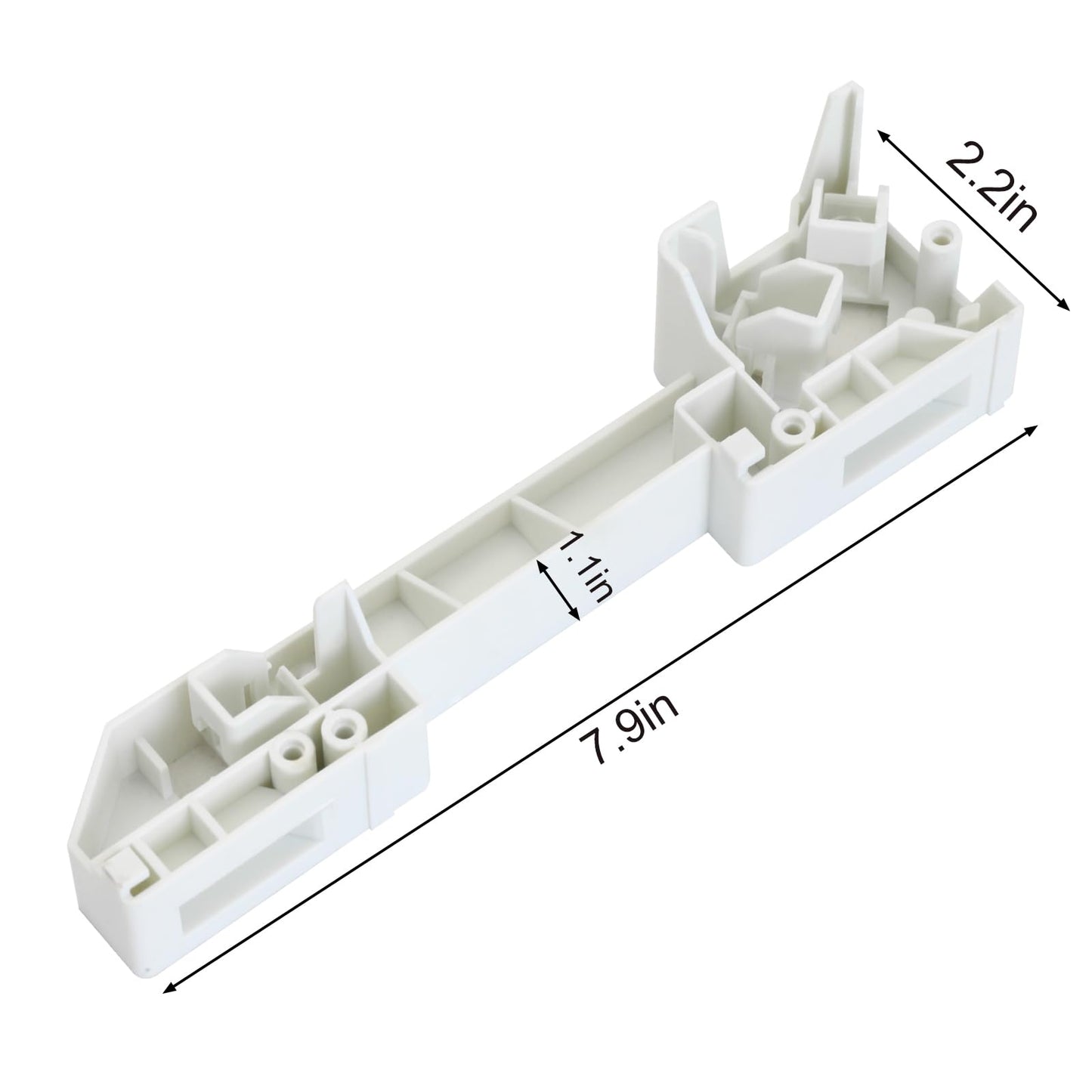 SZHY-LINK WB06X10610 Microwave Latch Hook Switch, Microwave Switch Holder for General Electric Microwave Oven Replaces AH1019899 AP3866945 EA1019899, White