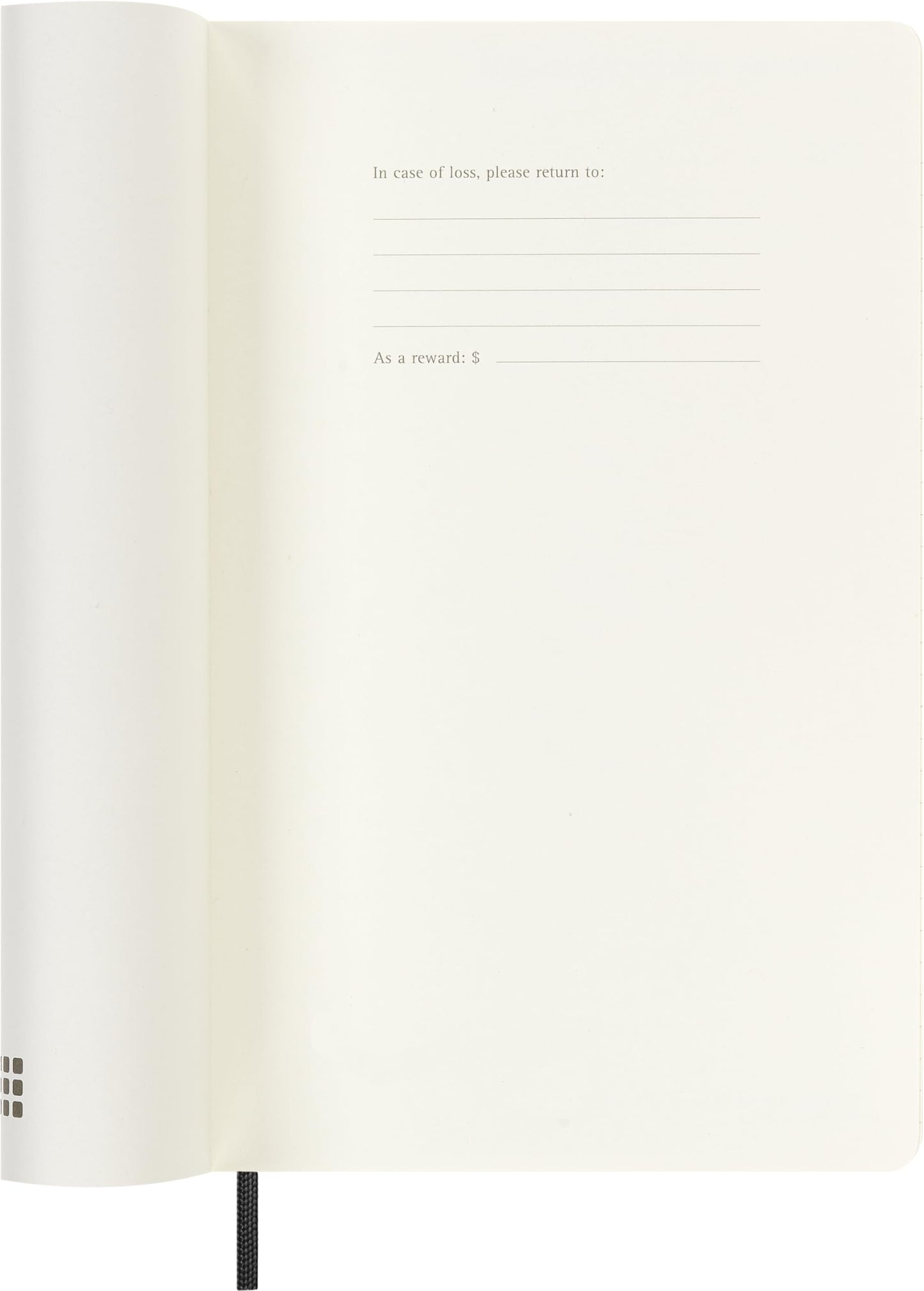 Moleskine Classic 18 Month 2026-2027 Daily Planner, Soft Cover, Large (5" x 8.25"), Black, 608 pages