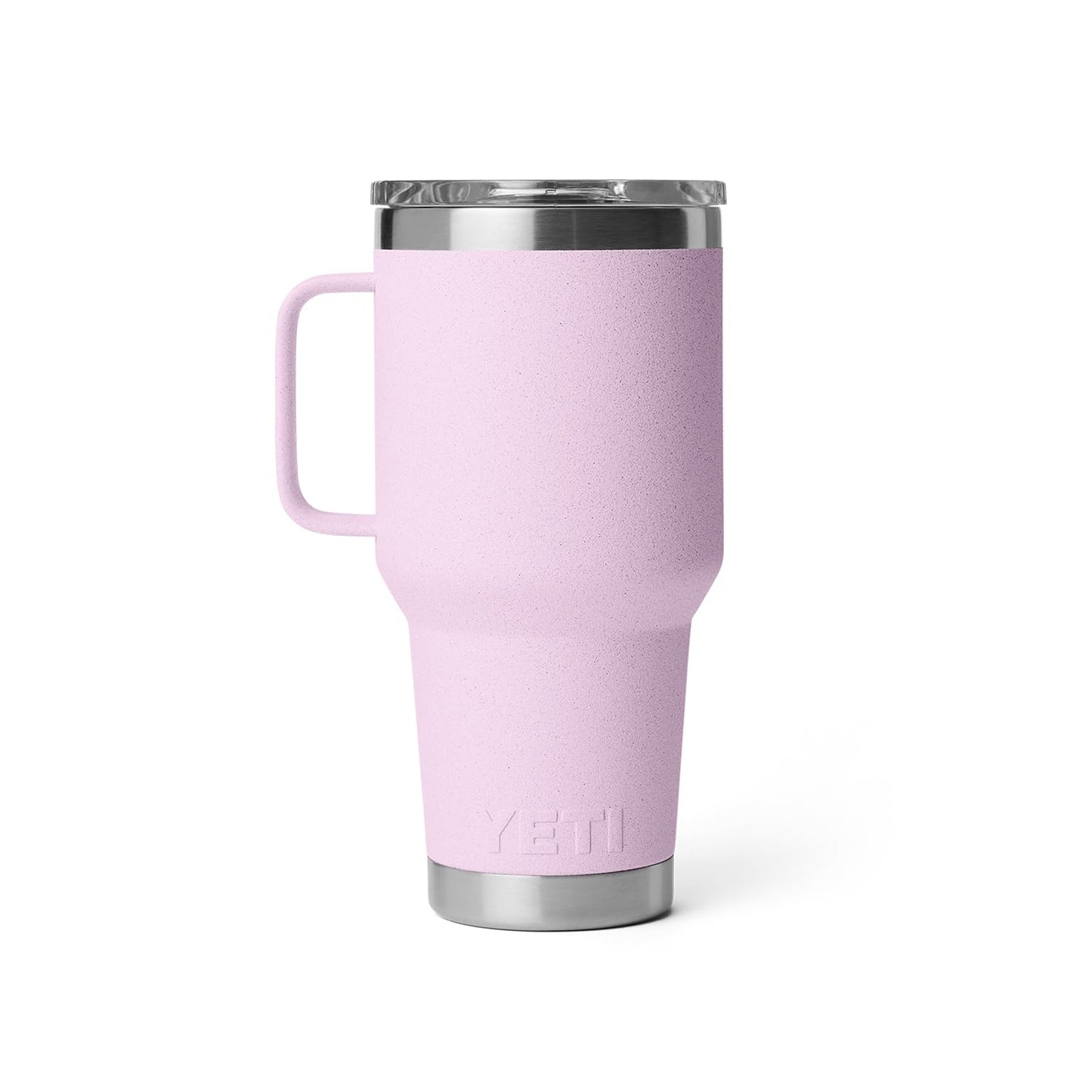 YETI Rambler 30 oz Travel Mug, Stainless Steel, Vacuum Insulated with Stronghold Lid, Cherry Blossom