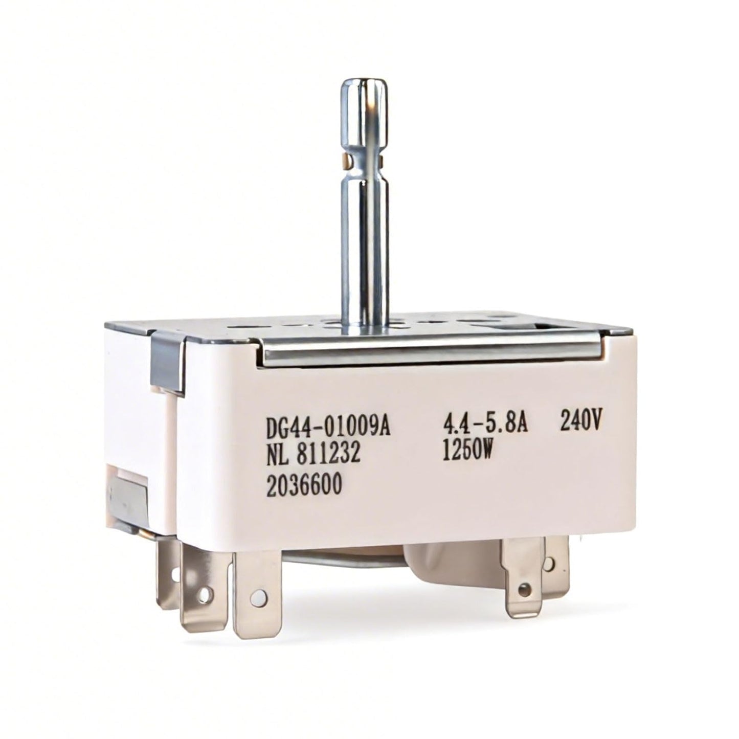 DG44-01009A Infinite Switch Replacement for Samsung Electric Range, Replaces DG44-01009ACM AP5622587 PS4240807 Surface Burner Control Switch