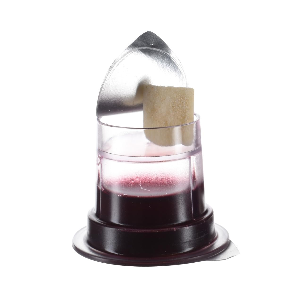 Simply Communion Prefilled Communion Cups 100 Count | Tray & Seatback Pew Compatible | Concord Grape Juice & Bread | Easy-Open