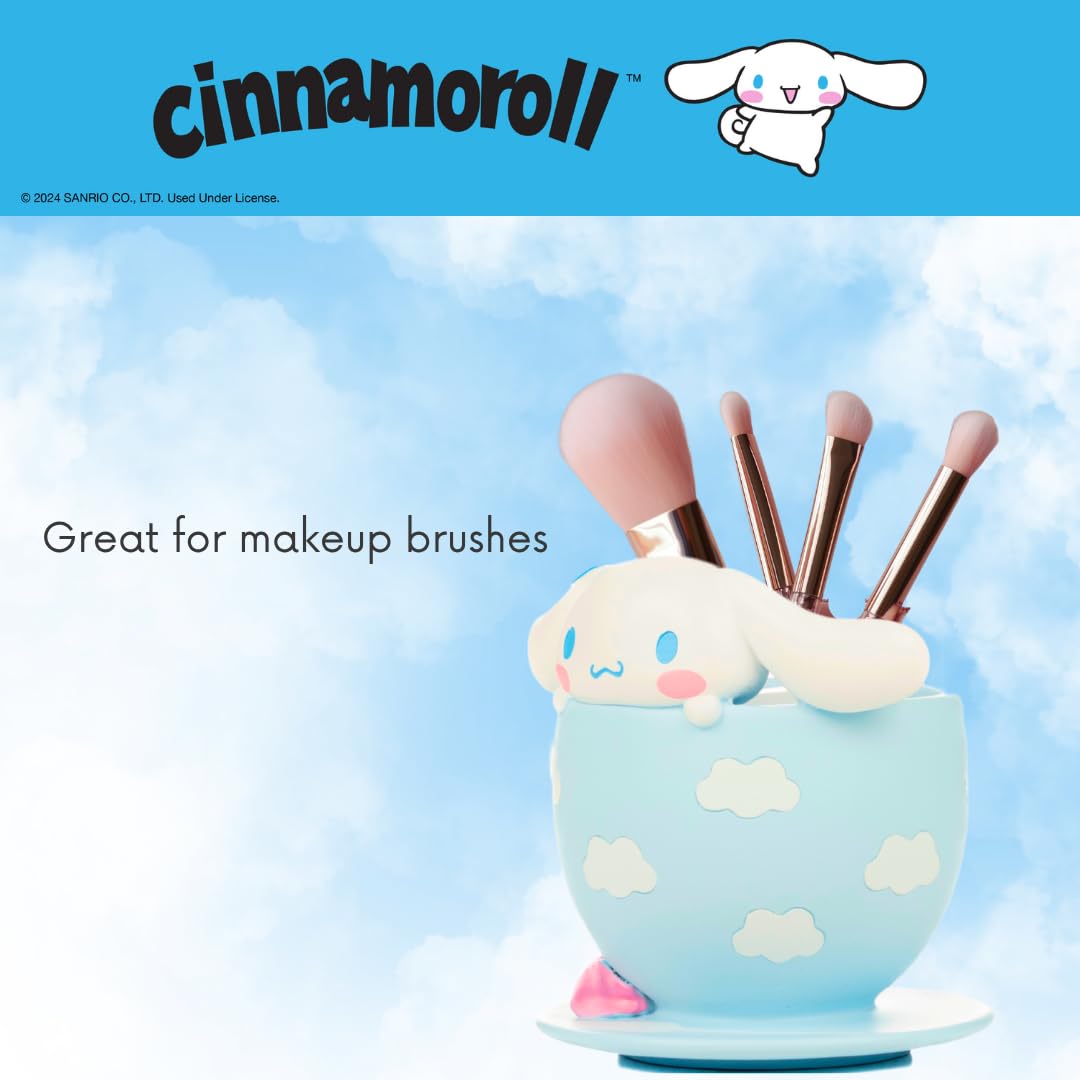 Cinnamoroll Toothbrush Holder - Makeup Brushes/Pens Tumbler, (Officially Licensed Product) By Franco
