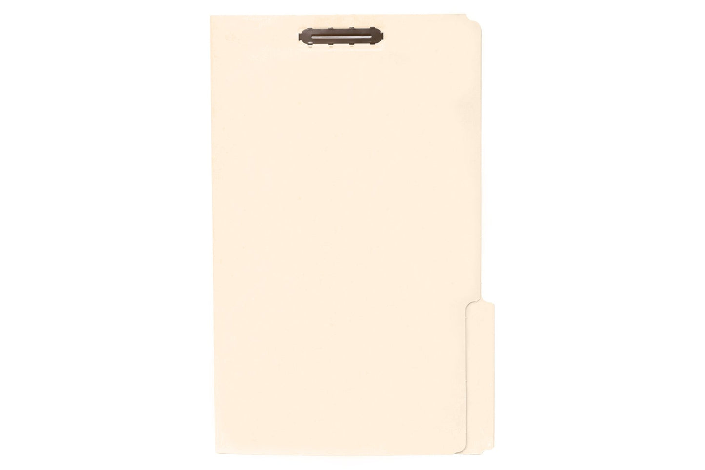 50 Legal Size 1/3 Cut Fastener File Folders - Reinforced Top Tab - Durable 2 Prongs Designed to Organize Standard Legal and Medical Files, Law Office Reports - Legal Size, Manila, 50 Pack