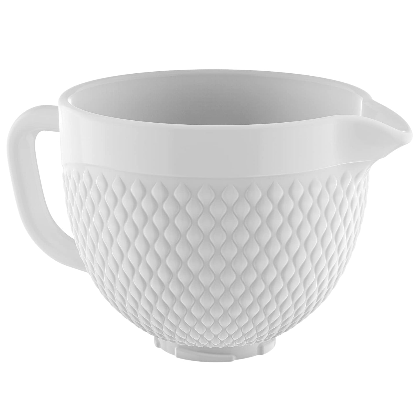 Ceramic Bowl for KitchenAid Mixer, Fit 4.5-5Qt Ceramic Bowl for KitchenAid Mixers, Vintage Pineapple Design | Microwave & Dishwasher Safe Baking