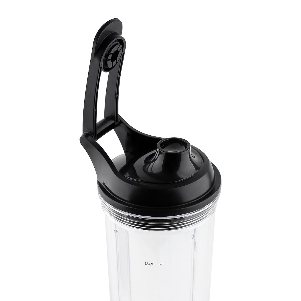 LMEI Replacement Parts Easy Twist Blade with Cup and Lid,Compatible with NutriBullet Blender Combo