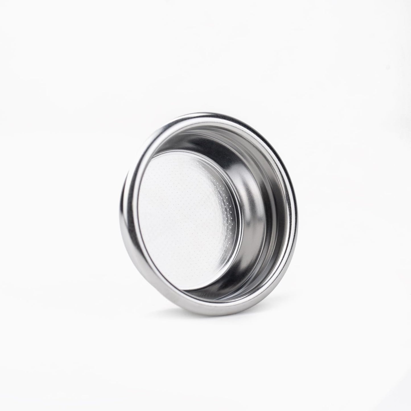 Crema Coffee Products 58mm Filter Basket | Double Shot Non-Pressurized Stainless Steel Basket | Compatible with Breville 58mm Portafilters | Precise Tapered Profile for Consistent Espresso Shots