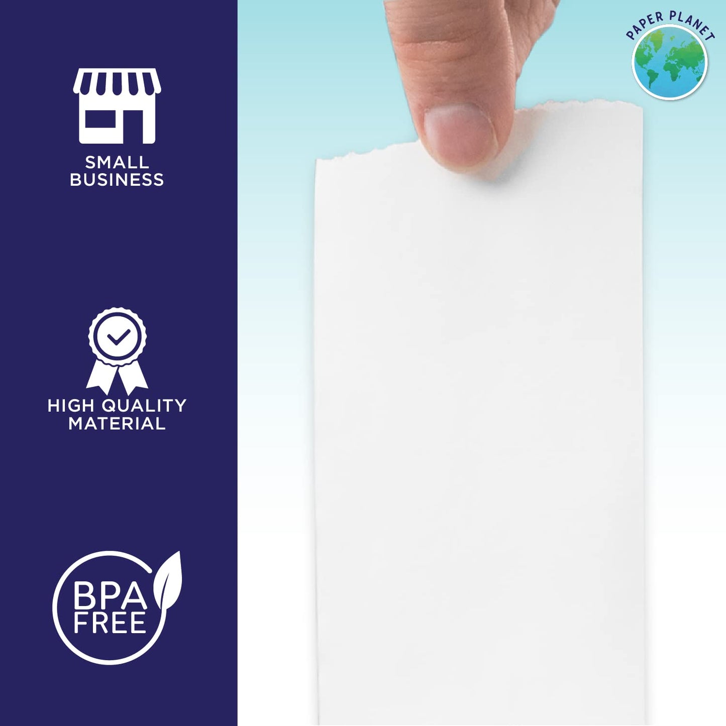 Thermal Receipt Printer Paper for Square Terminal by Paper Planet | 30 Rolls | SPD2-01