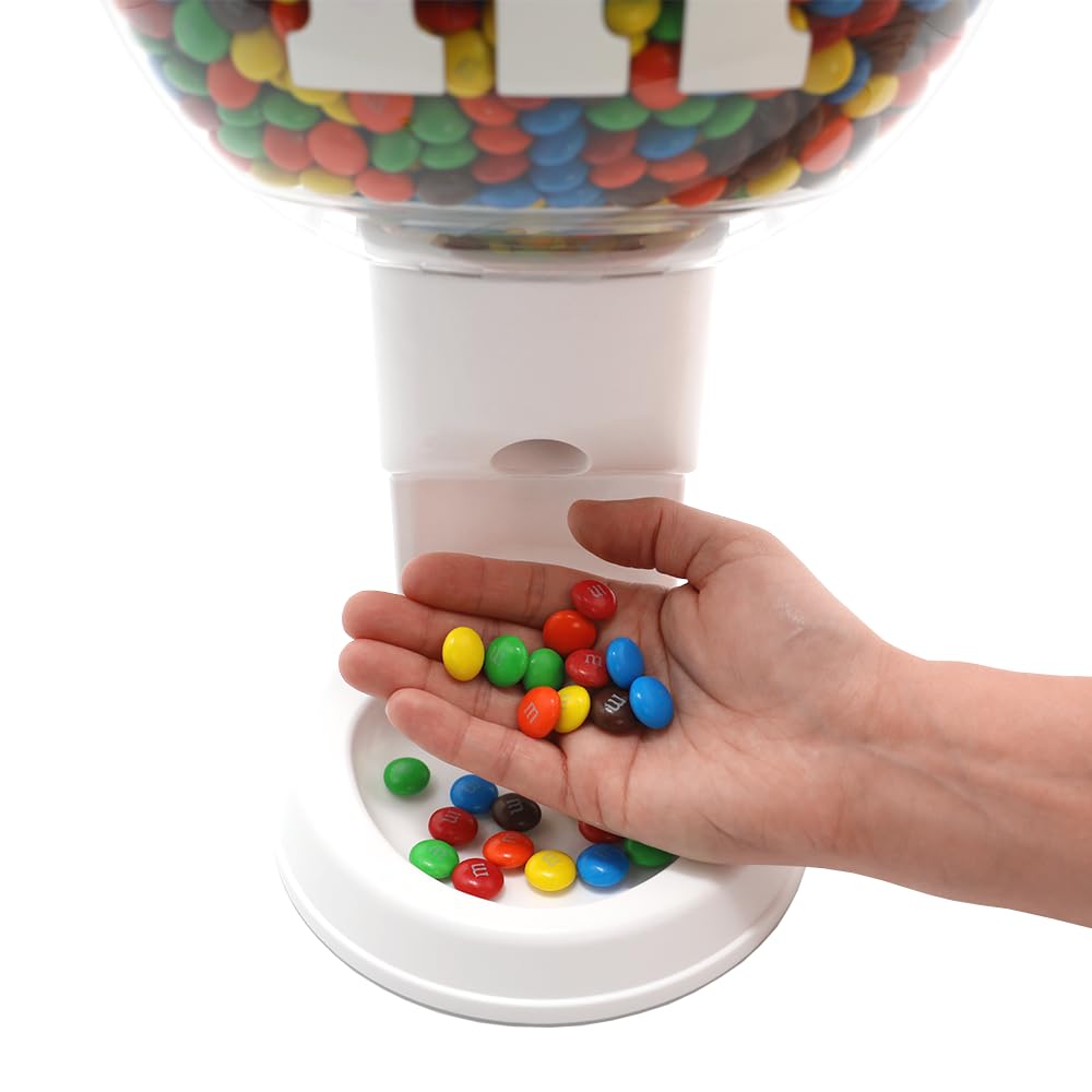 M&M’S WORLD Motion Activated Candy Dispenser – Fun, Reusable Gift for M&M’S Fans, Perfect for Birthdays, Holidays, and Special Occasions – No-Touch Sensor for Easy, Mess-Free Treat Sharing