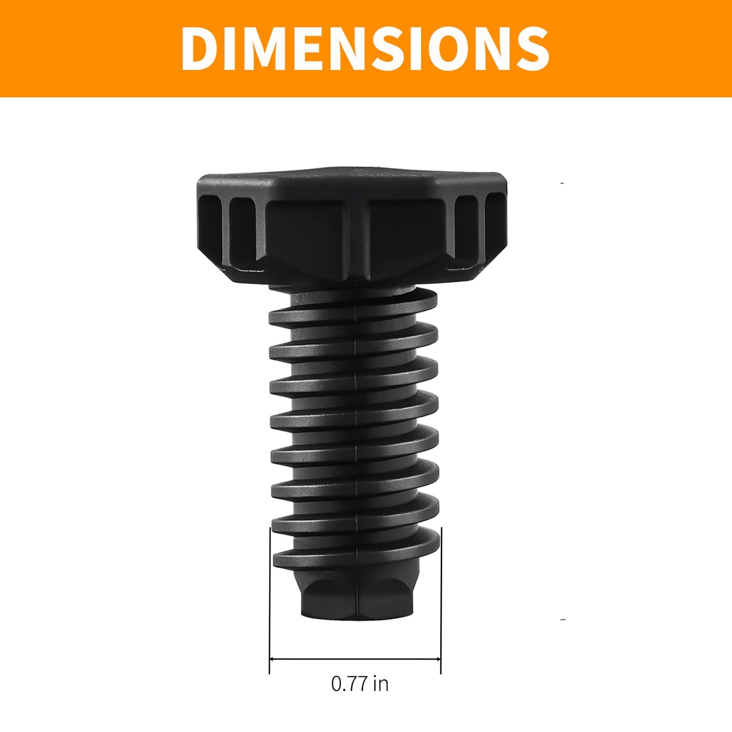 216396900 Leveling Leg Replacement for Frigidaire Kenmore Electrolux Gibson Refrigerator Dryer Freezers Parts Appliances Leveling Feet Adjustable Leveling Foot Screw Leg Rubber Pads 4 Pcs