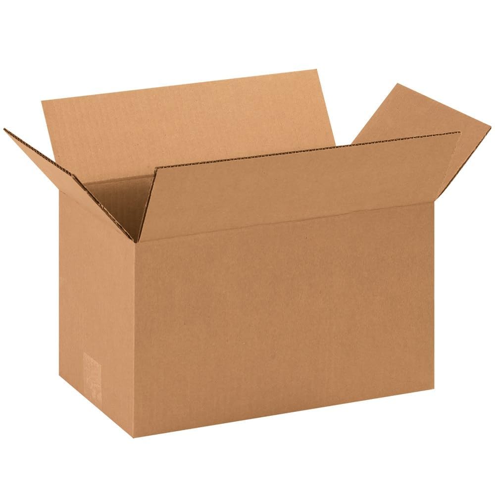 AVIDITI 15 x 8 x 8 Corrugated Cardboard Boxes, Medium 15"L x 8"W x 8"H, Pack of 25 | Shipping, Packaging, Moving, Storage Box for Home or Business, Strong Wholesale Bulk Boxes