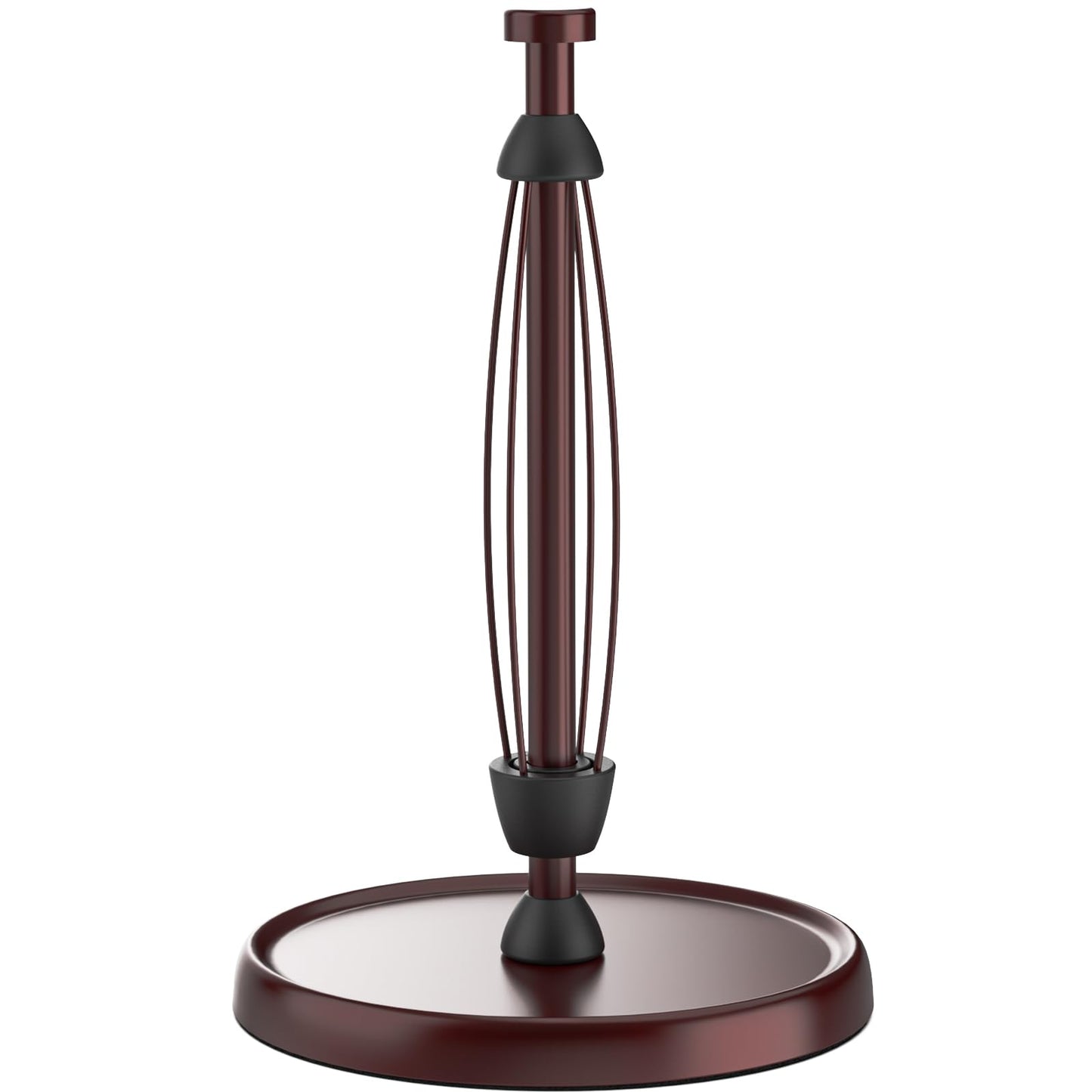 Oil Rubbed Bronze Paper Towel Holder Countertop, Bronze Kitchen Accessories Decor, Stainless Steel, Paper Towel Roll Holder Stand with Ratchet Mechanism for Kitchen Bathroom Farmhouse Essentials