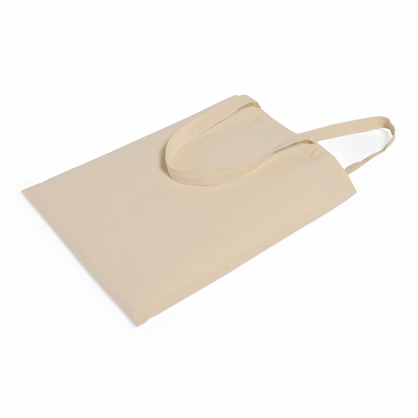 TBF 24 Pack Eco-Friendly Canvas Tote Bags with Gusset – Reusable Bulk Cotton Tote Bag with Handles, Convention Bags, Natural