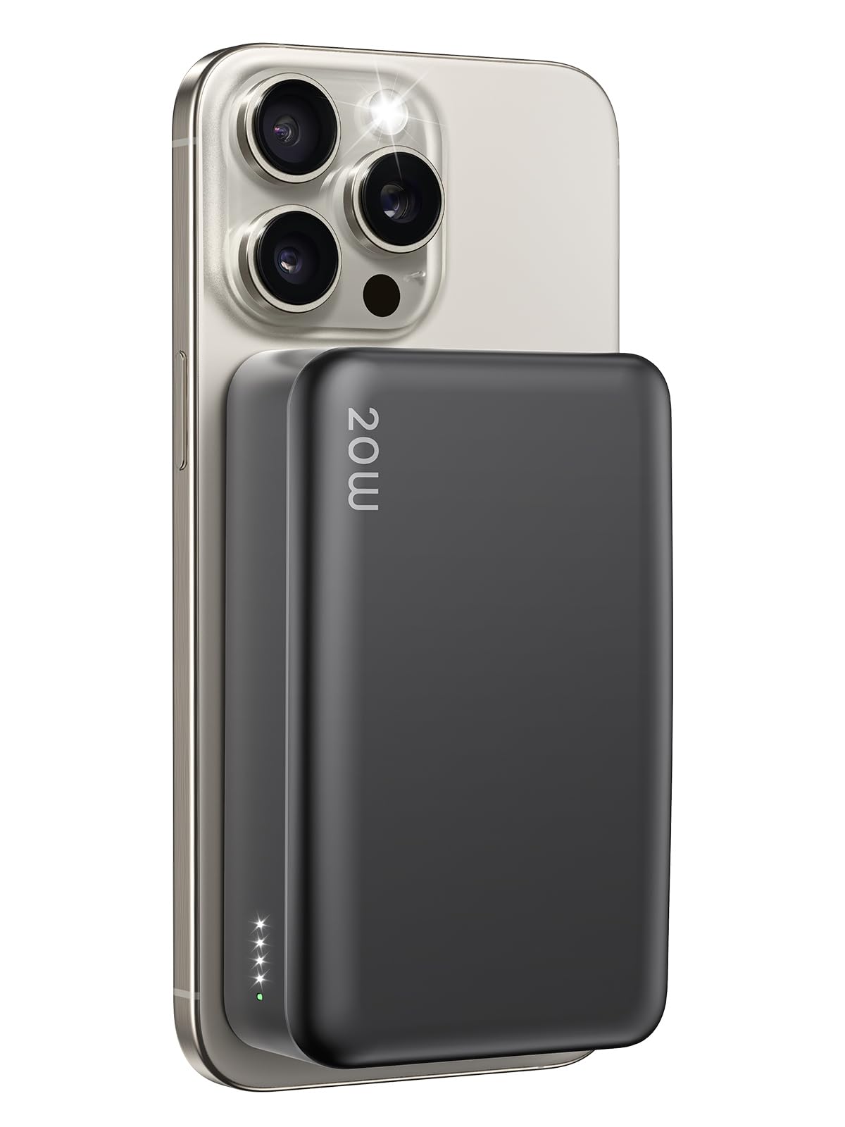 Magnetic Power Bank 20000mAh Wireless Portable Charger PD 20W USB C Fast Charging,for MagSafe Battery Pack Compatible with iPhone 17 Air/16/15/14/13/12 Pro Max/Pro/Plus/Mini