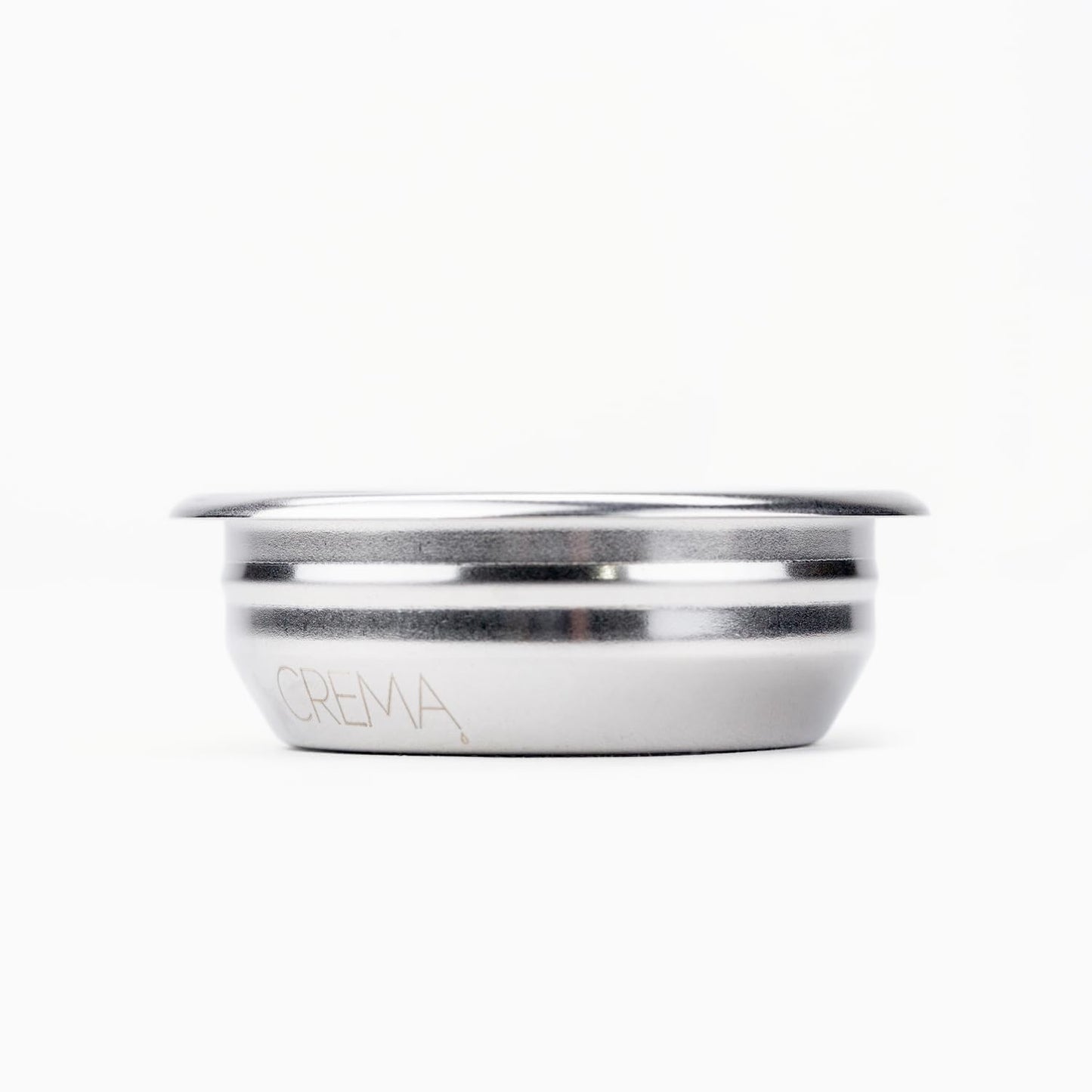 Crema Coffee Products 58mm Filter Basket | Double Shot Non-Pressurized Stainless Steel Basket | Compatible with Breville 58mm Portafilters | Precise Tapered Profile for Consistent Espresso Shots