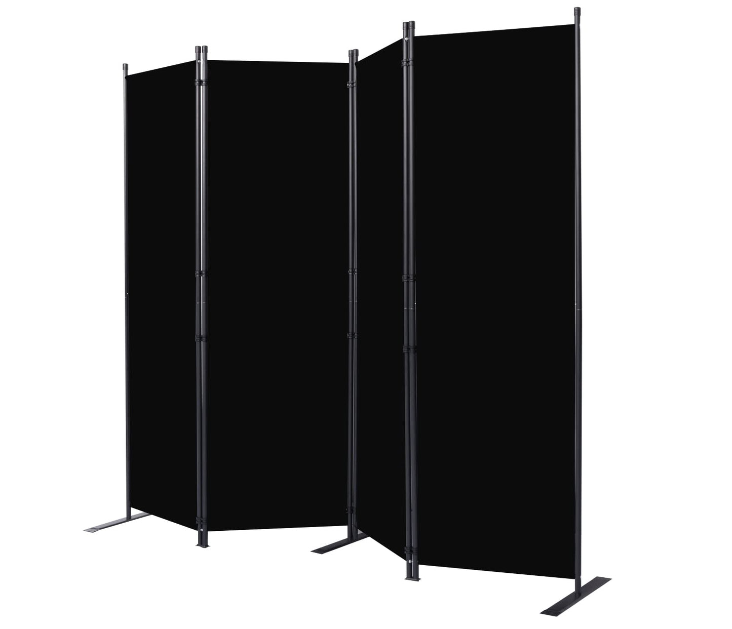 Room Divider 6FT Portable Room Dividers and Folding Privacy Screens, 88'' W Fabric Divider for Room Separation, 4 Panel Partition Room Dividers Screen