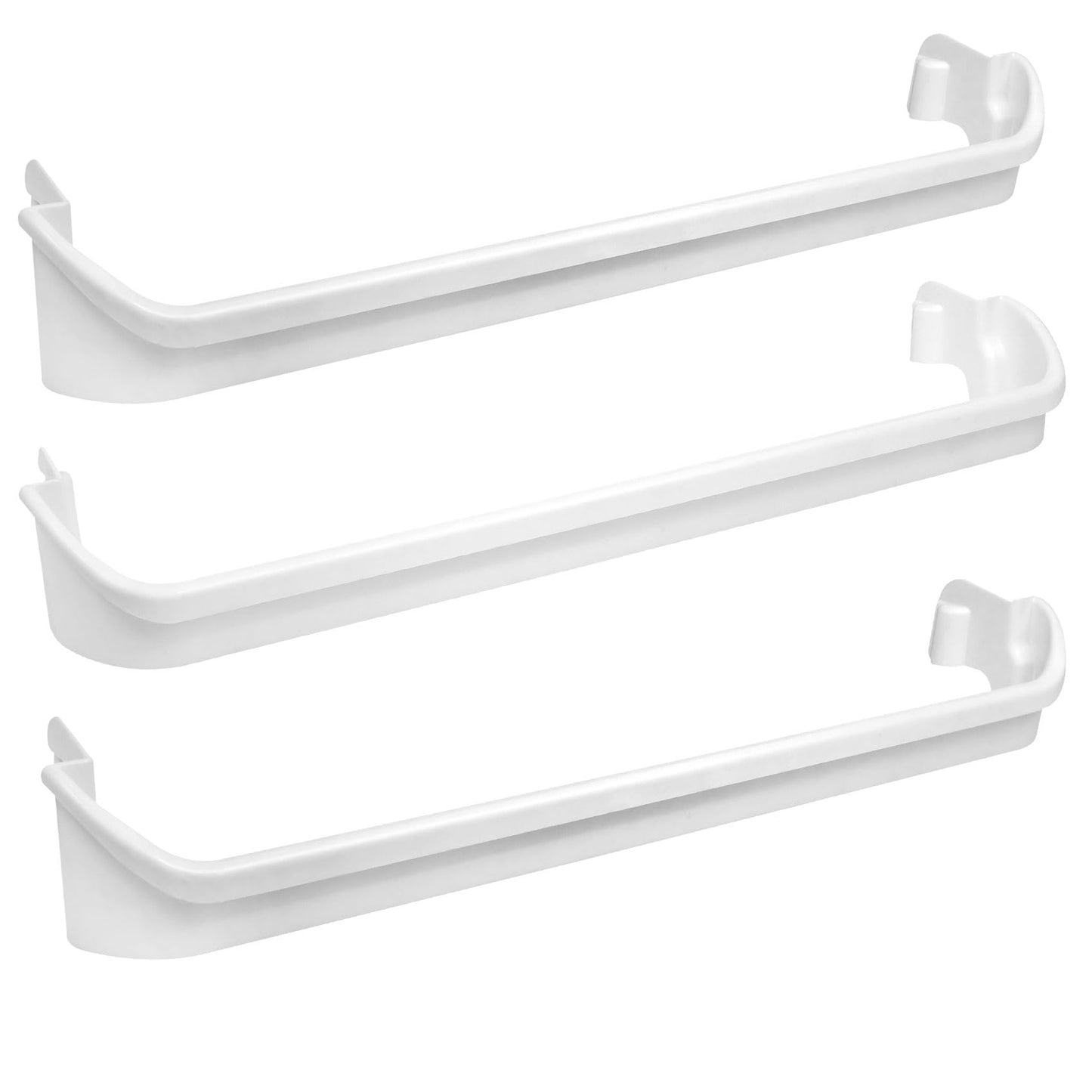 240534701 x1 & 240534901 x2 Refrigerator Door Shelf Retainer Bar Compatible with frigidaire ken-more Door Shelf Replacement Refrigerator Parts Replaces AP3214631 PS734936 948952 AP3214630 PS734935
