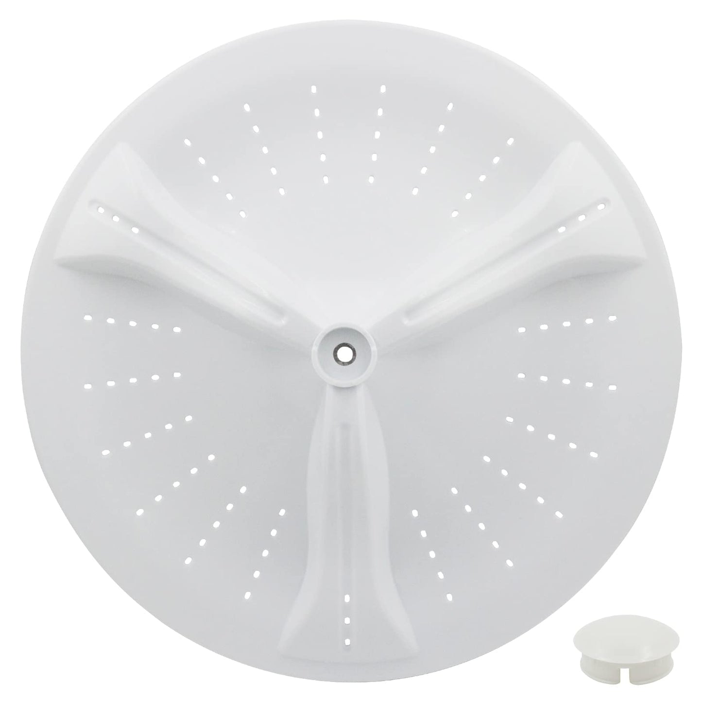 W10902814 Washplate With Cap Replacement for Maytag Washer Plate Parts and Whirlpool Washer Washplate MVWB835DW MVWB855DC MVWB855DW MVWX655DW MVWX655DW0 MVWX655DW1 MVWX655DW2
