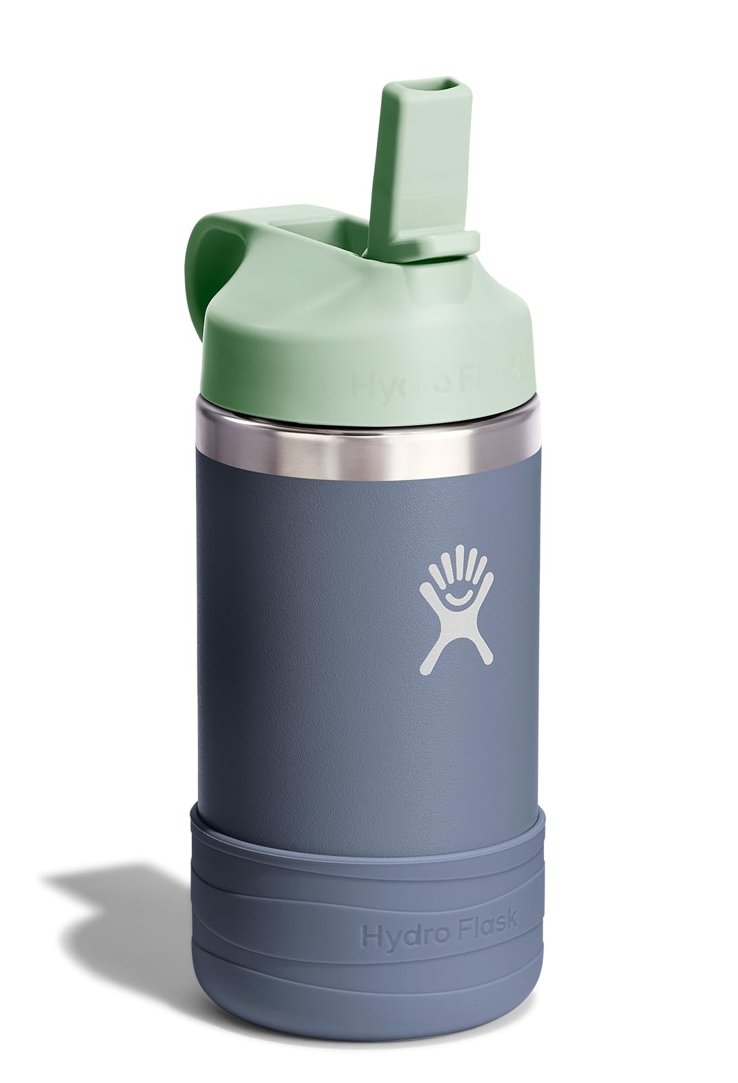 Hydro Flask Kids Water Bottle for School - Stainless Steel and Insulated with Straw Cap - 12 Oz Koala