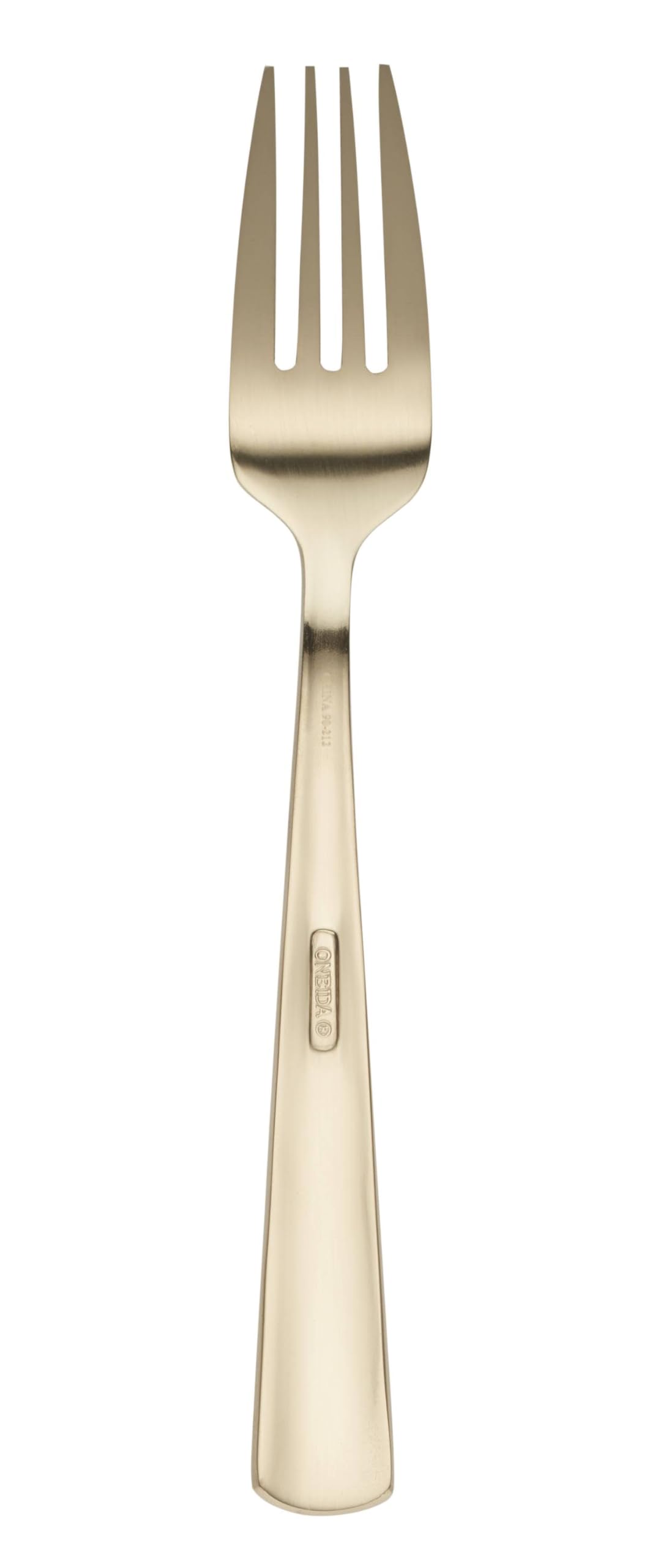 Oneida Silverware Set For 4, Aptitude Champagne Satin 20-Piece Flatware Set, Service For 4, 18/0 Stainless Steel Silverware Set, Dishwasher Safe, Knives Spoons and Forks Set, (Champagne, 20 Piece)