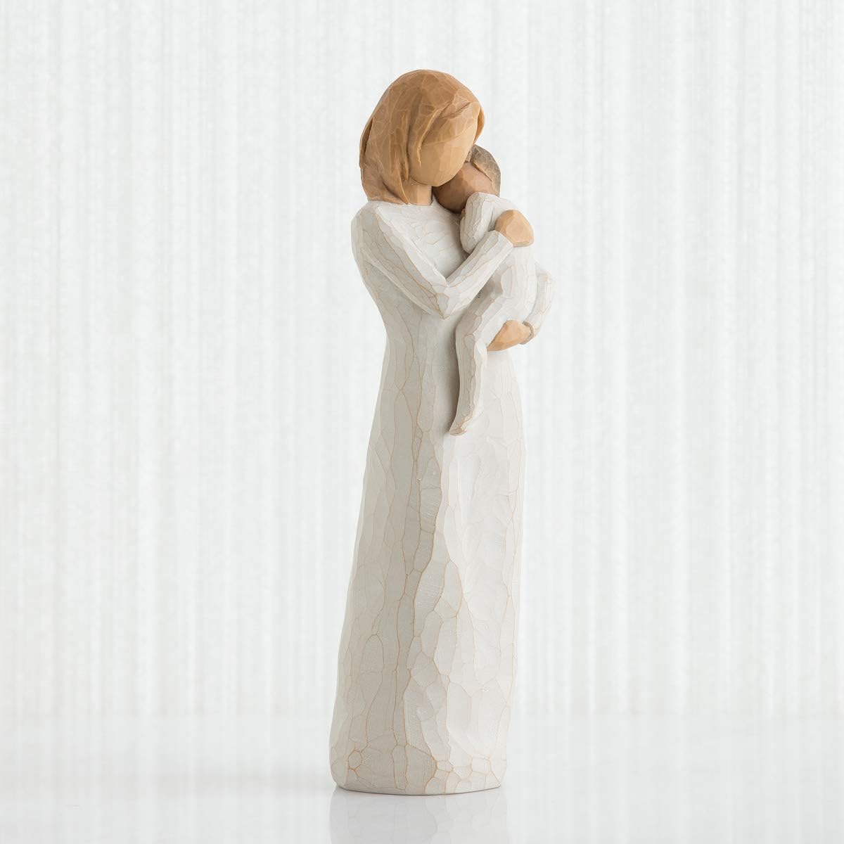 Willow Tree Child of My Heart, Into My World You Came, Bringing Sun into My Life, Making Family Our Name, for New, Adoption, or Blended Families, Sculpted Hand-Painted Figure