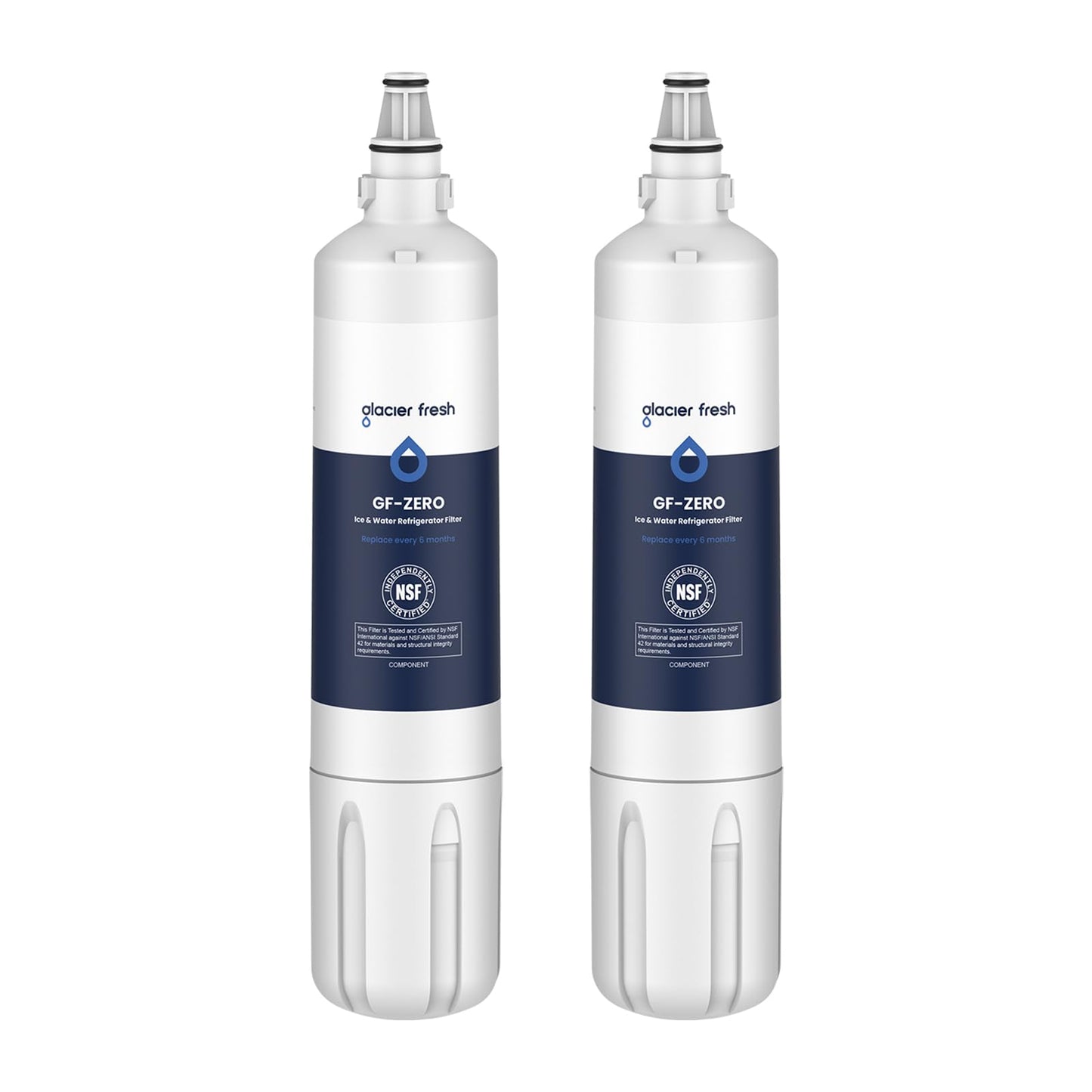 GLACIER FRESH Water Filter Replacement for Sub-Zero 4204490, 4290510, 9030868 Refrigerator Water Filter, 2 Pack