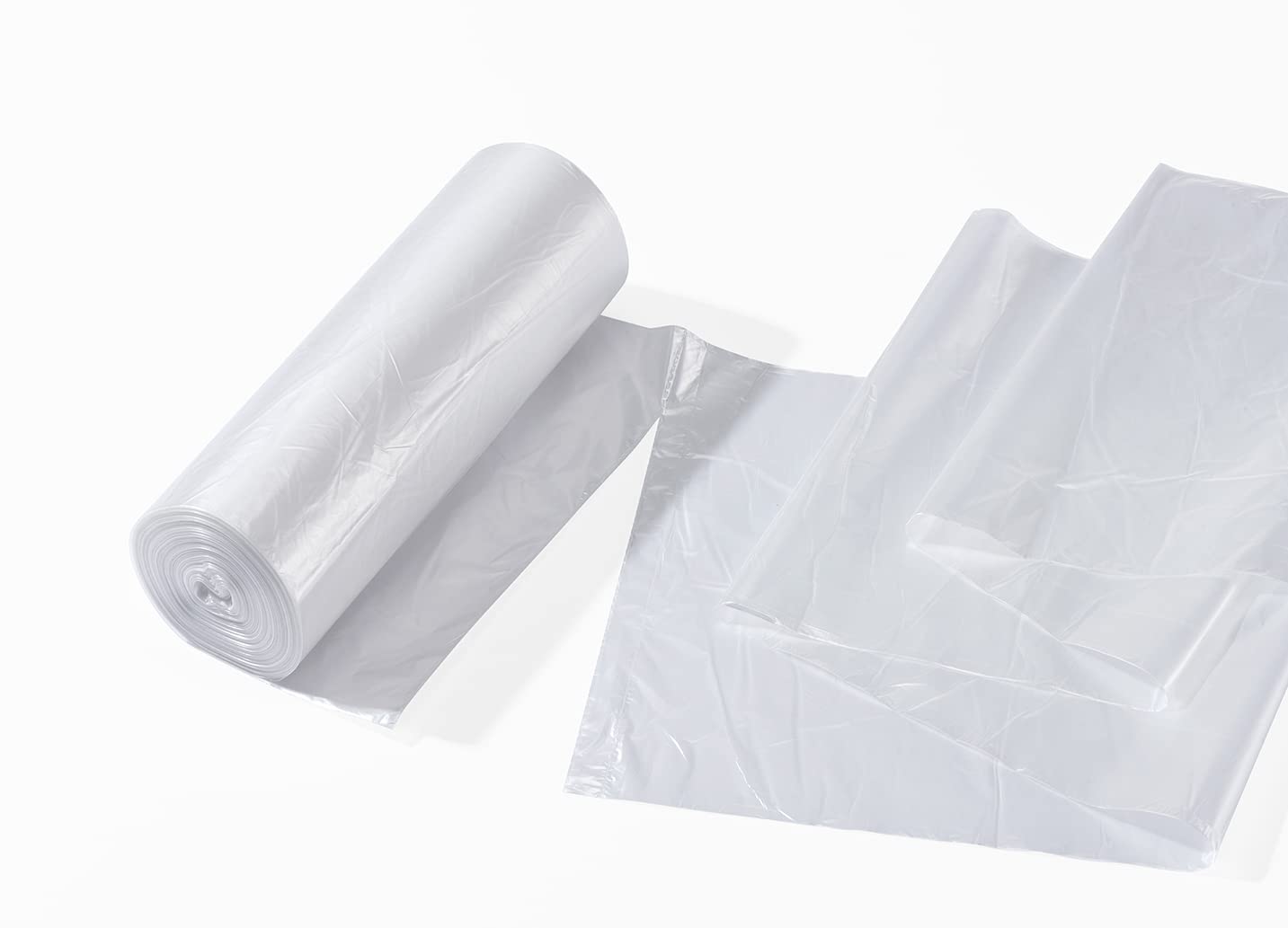 TYPLASTICS Trash Can Liners - Wholesale 1000 Count High Density Garbage Bags on Perforated Roll 10-15 Gallon 24" x 33"
