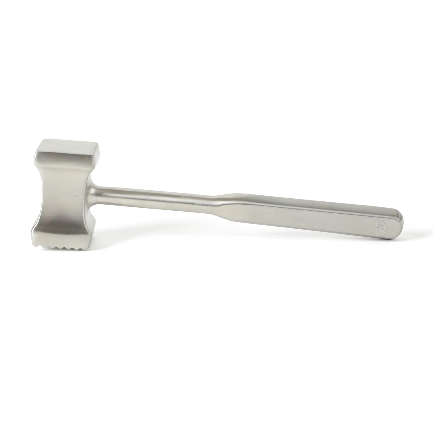 Calphalon Prime Meat Tenderizer, Stainless Steel Dual-Sided Meat Mallet, Kitchen Meat Hammer for Poultry & Beef, Multi-Surface Design with Weighted Handle for Control