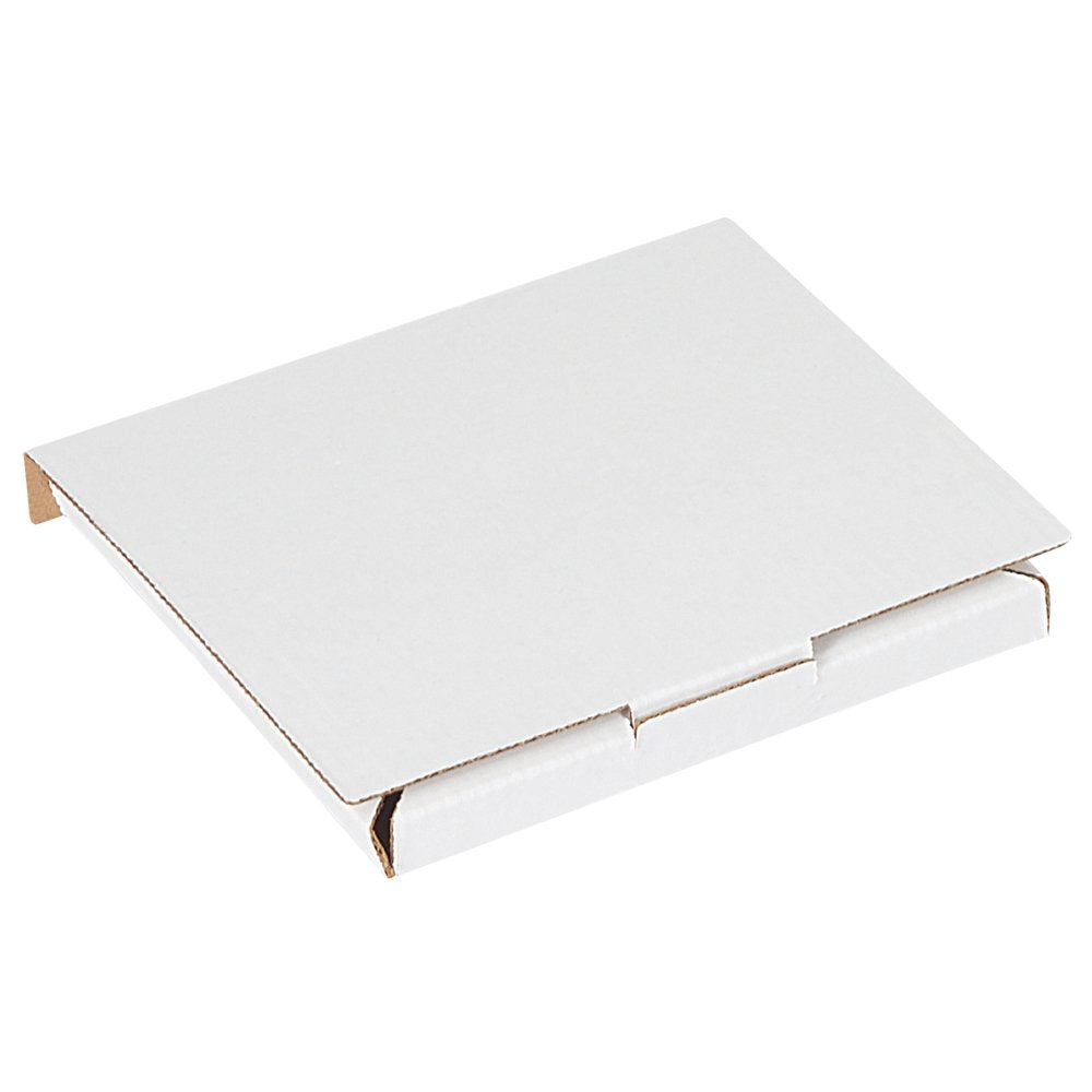 BOX USA CD Mailer Boxes 5 5/8"L x 5"W x 7/16"H 50-Pack - Corrugated Cardboard Box for Shipping, Moving, Mailing, Packing, Packaging and Storage