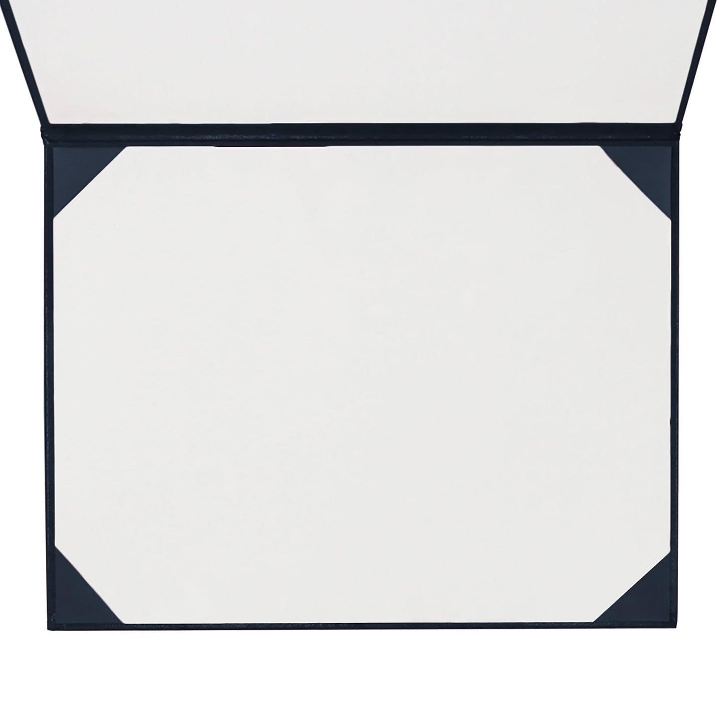 GraduationMall 8.5"x11" Smooth Padded Diploma Cover Certificate Holder Darkblue,12-Packs