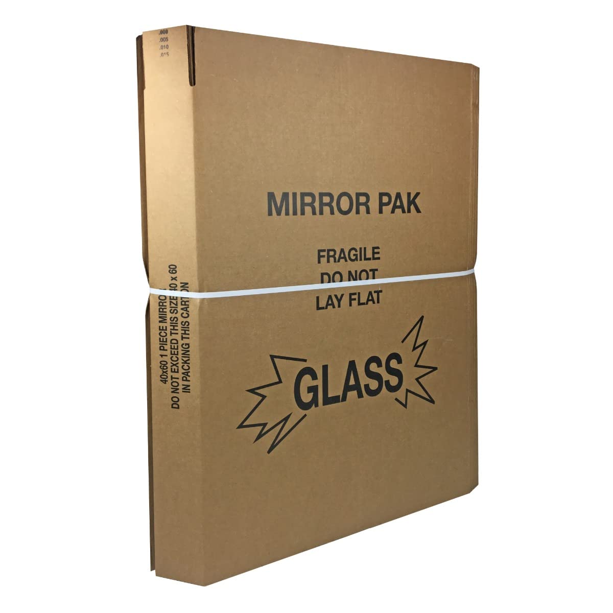 UBOXES 3 Picture & Mirror Moving Boxes for Large Pictures up to 40x60" (Includes 12 pieces, to fit 3 sets of Mirror) , Kraft