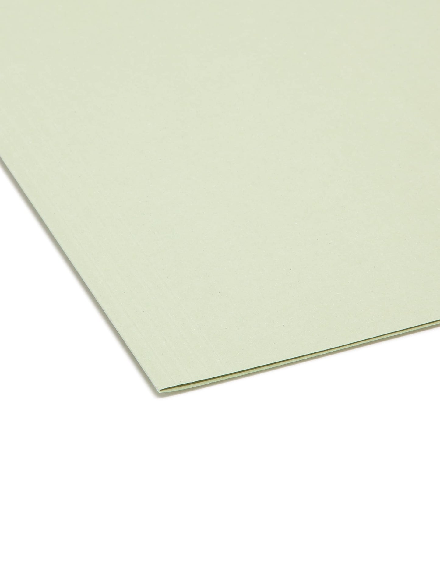 Smead Erasable FasTab Hanging File Folder, 1/3-Cut Built-in Tab, Letter Size, Moss, 20 per Box (64032)