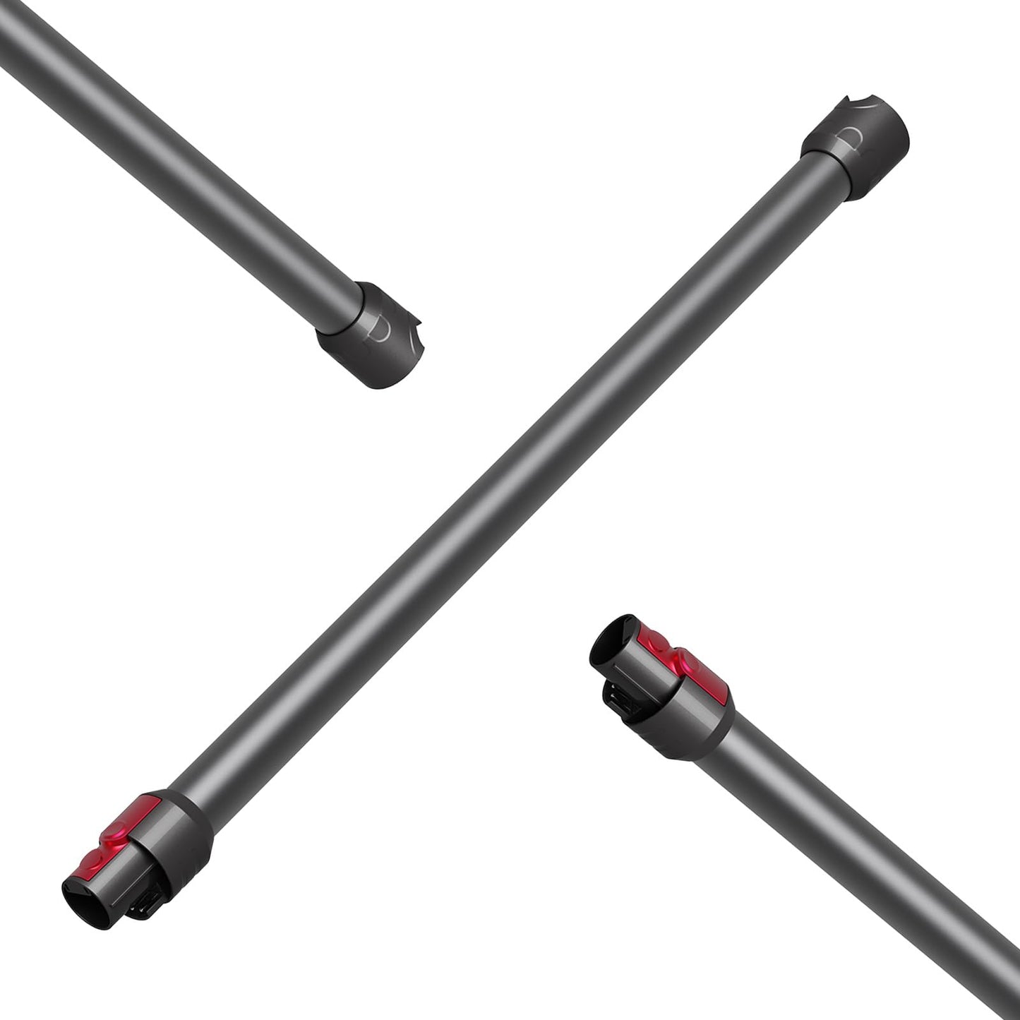 Replacement Wand Extension Tube for Dyson V7 V8 V10 V11 V15 Models,Quick Release Wand Accessories Compatible with Dyson Cordless Stick Vacuum Cleaner of V7 V8 V10 V11(Iron)