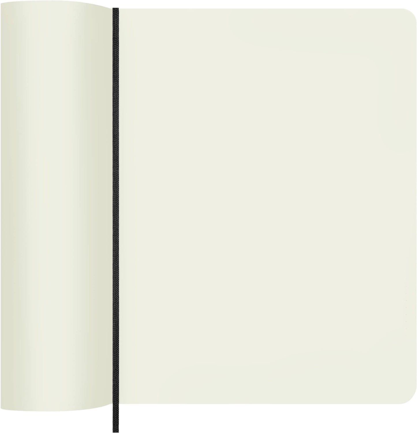Moleskine Classic Notebook, Soft Cover, XXL (8.5" x 11") Plain/Blank, Black, 192 Pages