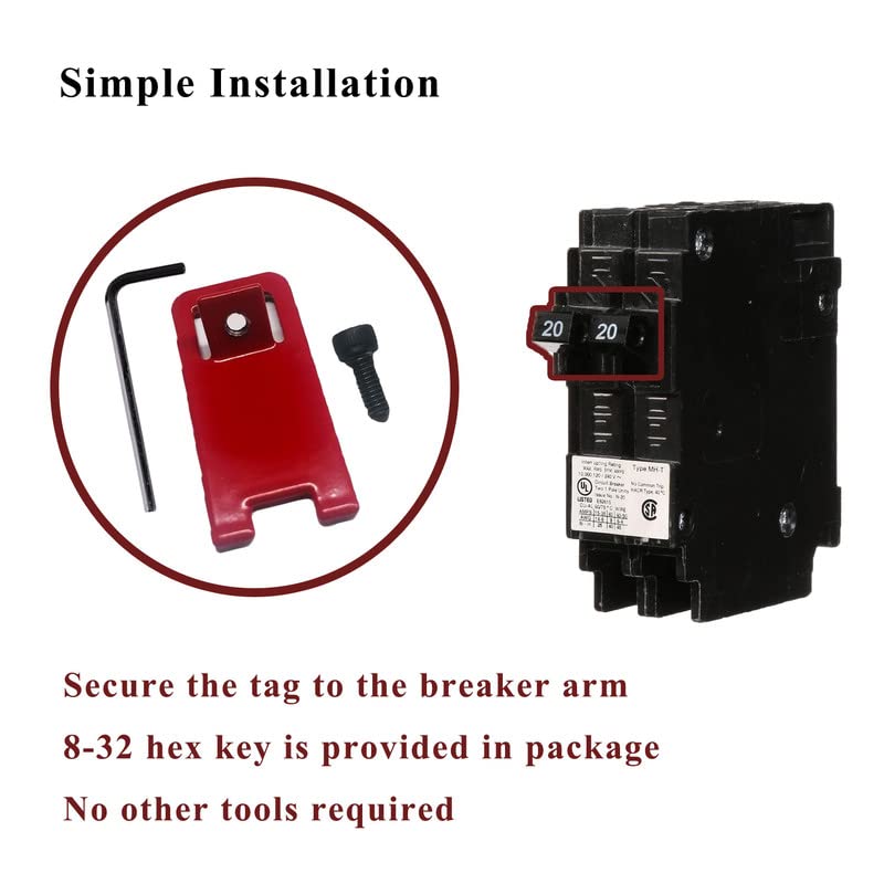 10 Sets Fire Alarm Locks, Work to Prevent Accidental Shutdown, Lockout