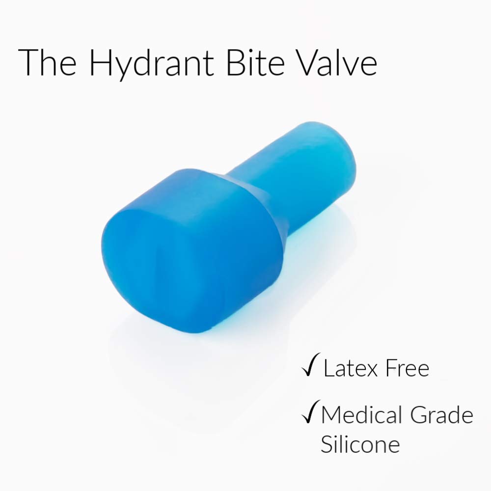 SP Ableware 745820000 Hydrant Water Bottle with Long Tube, Mouth Piece and Clothing Clip for Hand-Free Hydration, 1-Liter