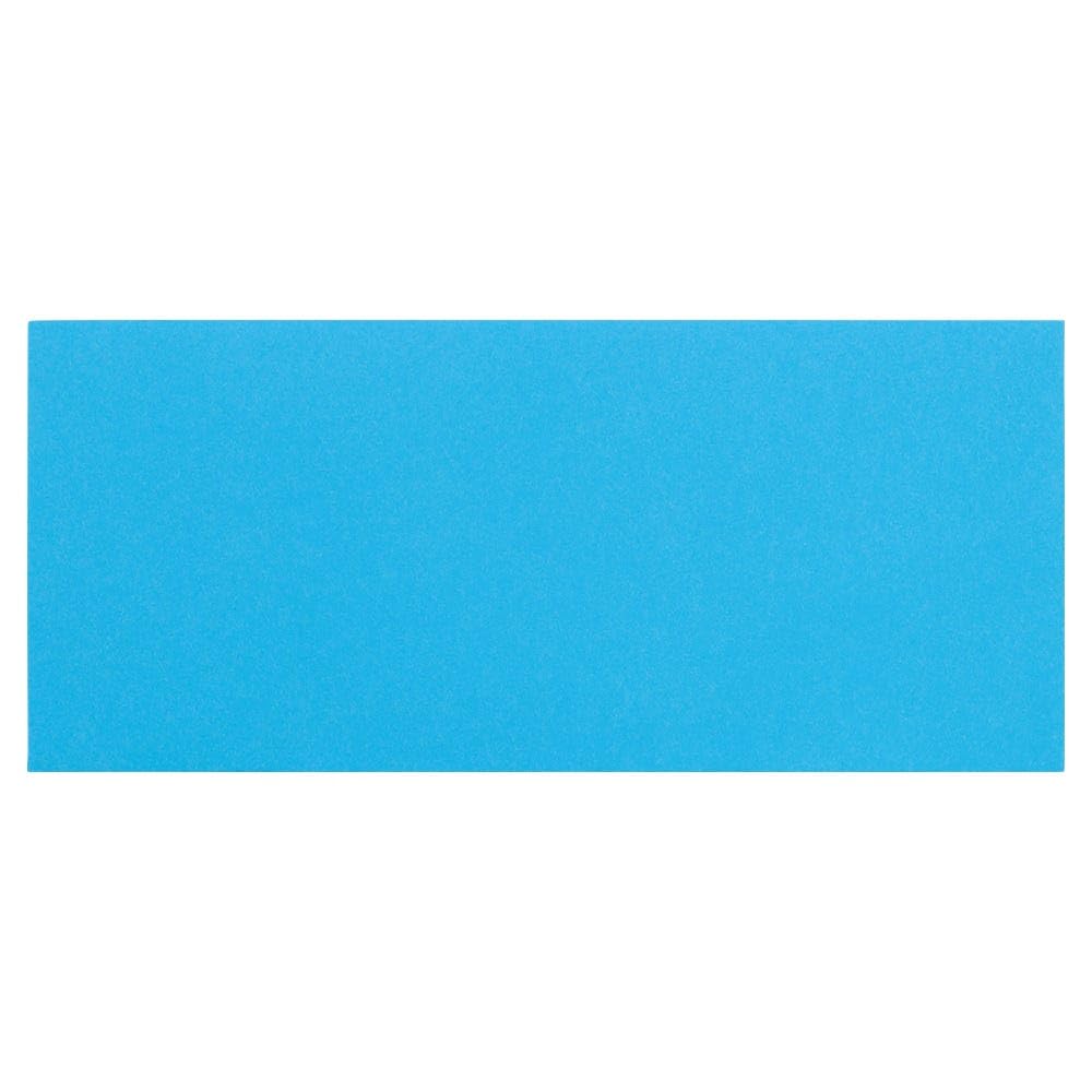 LUXPaper #10 Business Envelopes | Peel & Press | 4 1/8" x 9 1/2" | Bright Blue | 60lb. Text | 250 Qty