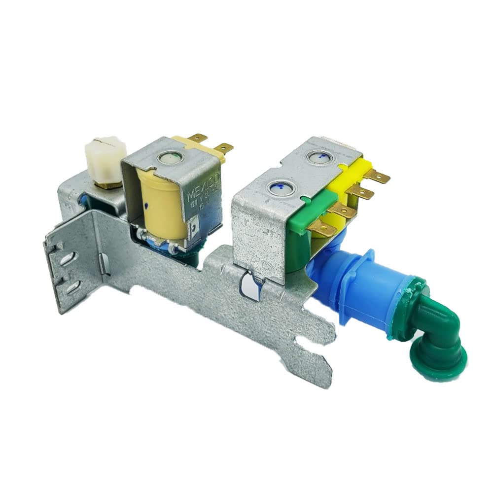 [242252702 Valve OEM Mania] 242252702 (K-76150) 241734301 WV2702 NEW OEM Produced for Refrigerator Water Valve Replacement Part Blue