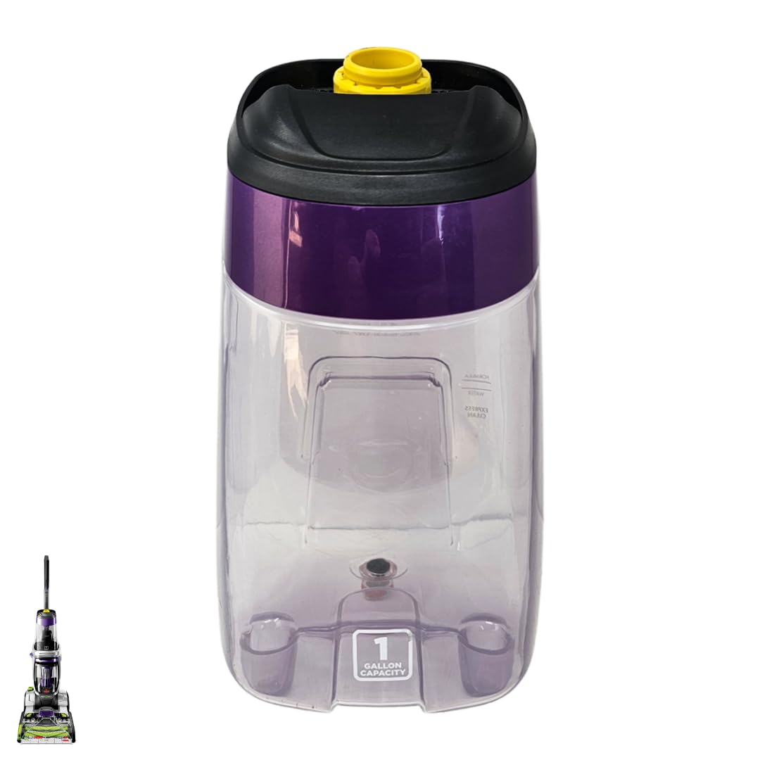 Replacement Clean Solution Tank w/ Cap for Bissell ProHeat 2X Revolution Pet Carpet Cleaners, Fits Models # 3587, 3586, 3588F, 3588, 35799, 3579, 35792, 3578, 35791, 35798, 35797, 3579Q