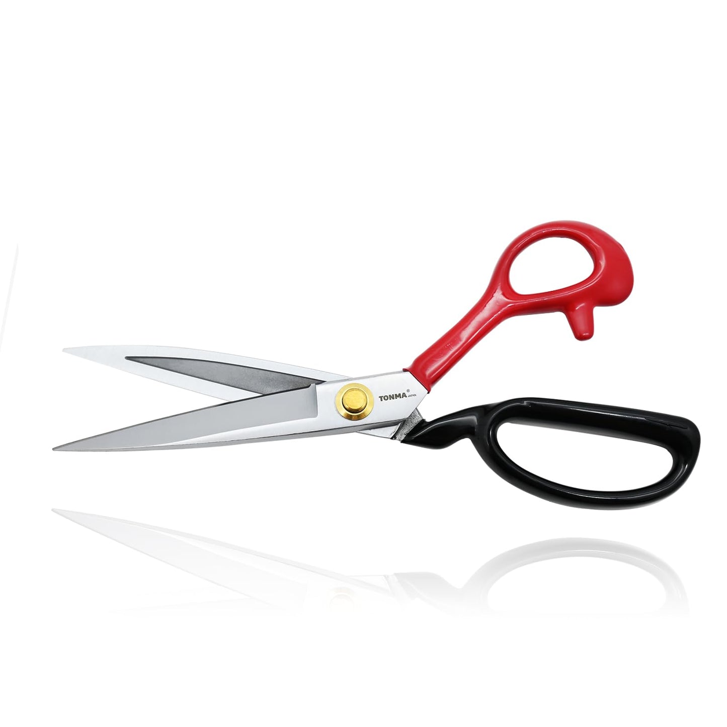 TONMA Fabric Scissors [Made in Japan] 10 Inch Professional Sewing Scissors for Tailoring Heavy Duty Japanese Solid Steel Tailor Shears for Leather Cutting Home Office Artists Dressmakers