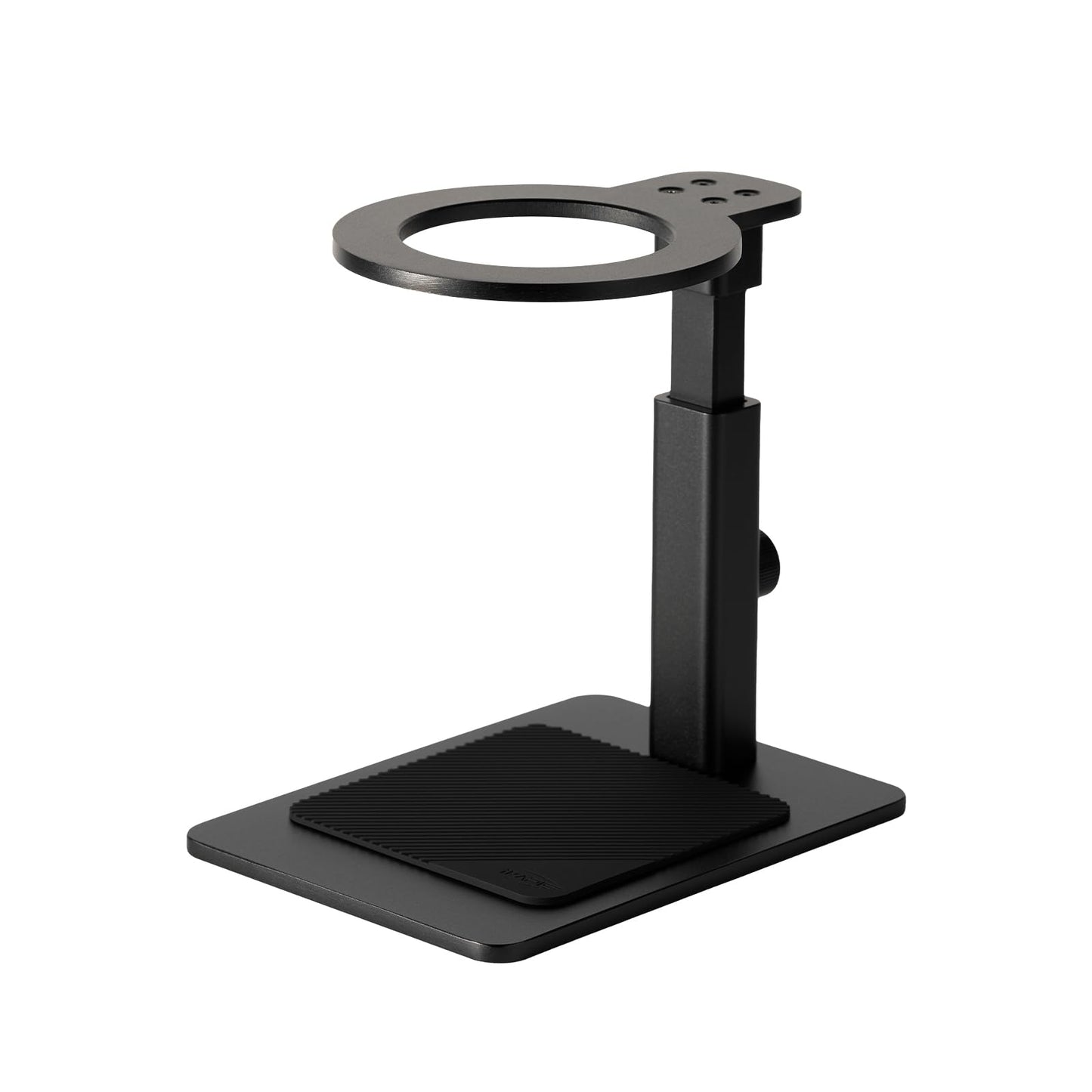 IKAPE Adjustable Portable Coffee Maker Stand, Aluminum Alloy Universal Coffee Machine Holder with Anti-Slip Base, Height Adjustable 13–19.5cm, for Home, Office & Camping
