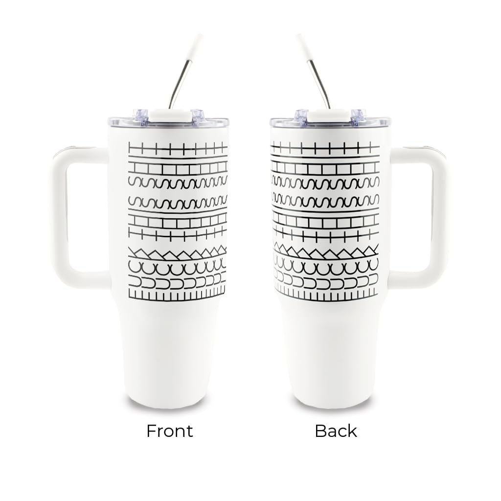 Hidden Message Tumbler - 40 oz Big Swig, Funny Tumbler with Handle, F This S Cup, Funny Coffee Cup, Secret Message, Sarcastic Coworker Gifts, Gifts for Women, Novelty Drinkware, For Her, What the F