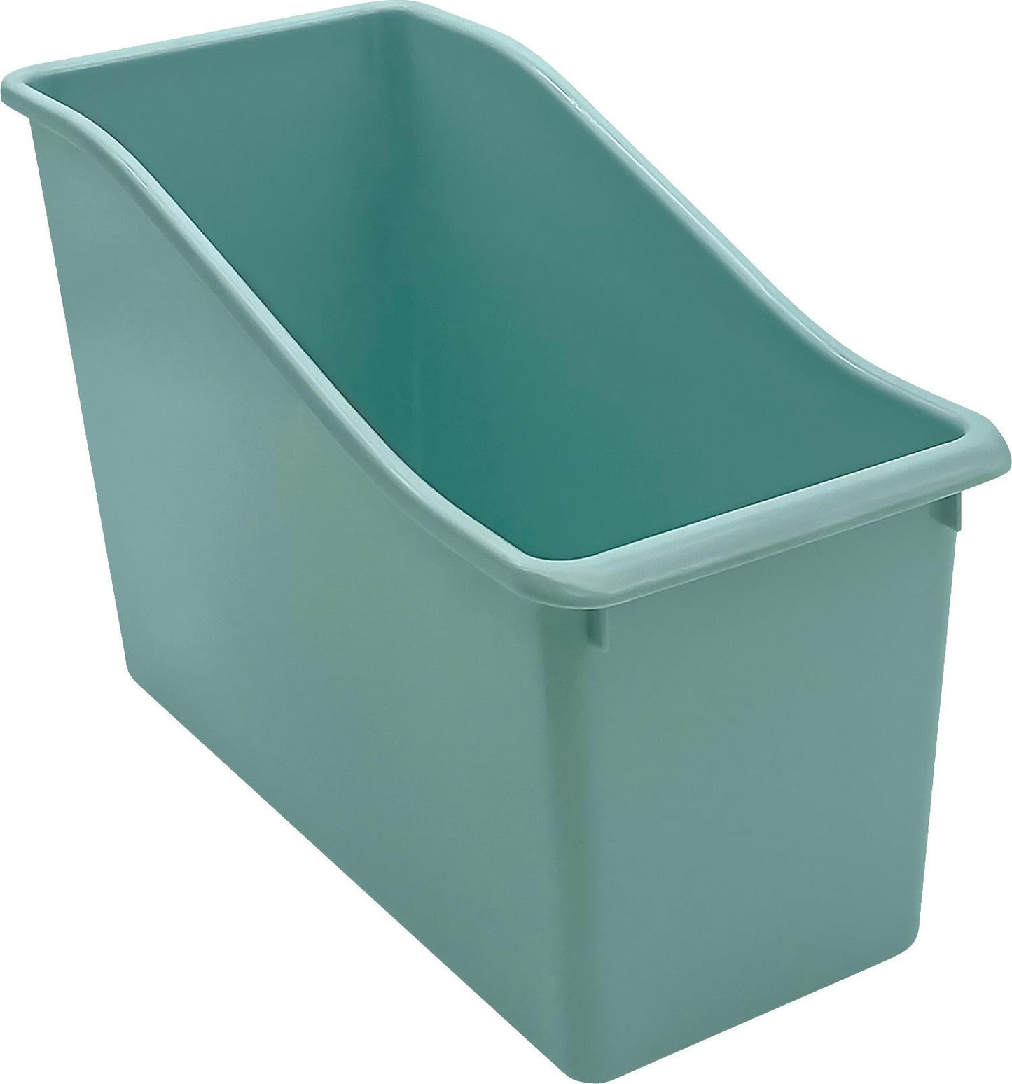 Teacher Created Resources Calming Blue Plastic Book Bin 6-Pack (TCR2088749)