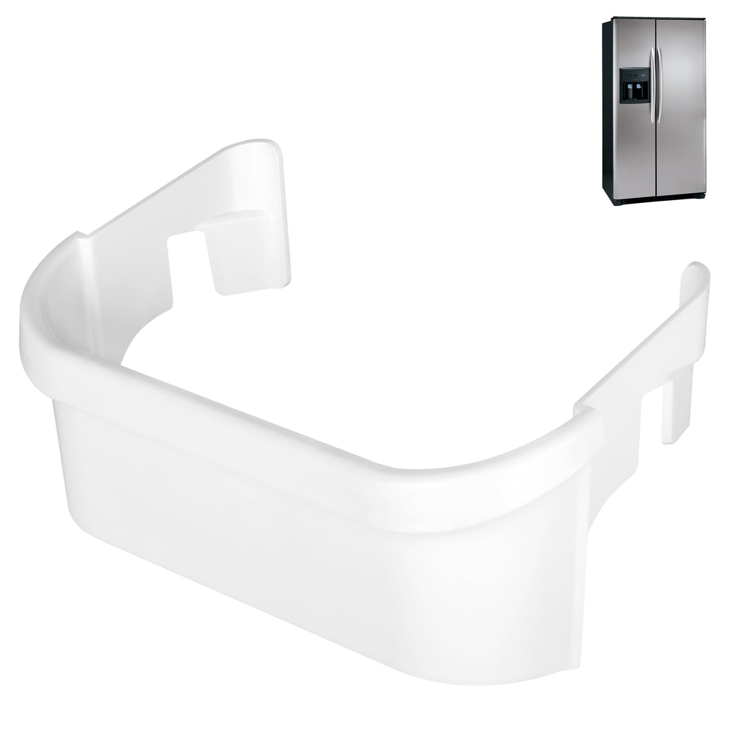 Bullro UPGRADED 240359001 Freezer Door Bin Fits frigidaire 240359000 Replacement AP2116072 240359007 Freezer Door Bin, Also Compatible with ffhs2311lbra ffhs2311lwea 240359001 Freezer Door Bin